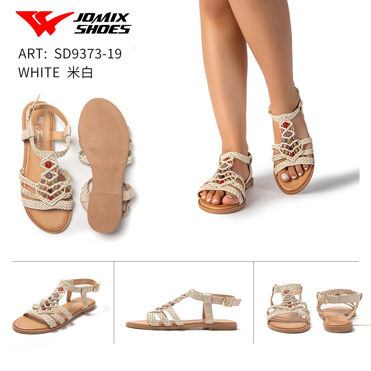 Sandali Da Donna Jomix Shoes Sd9373 - 19 - Fornitura all'ingrosso di Sandali Donna da Jomix Shoes B2B