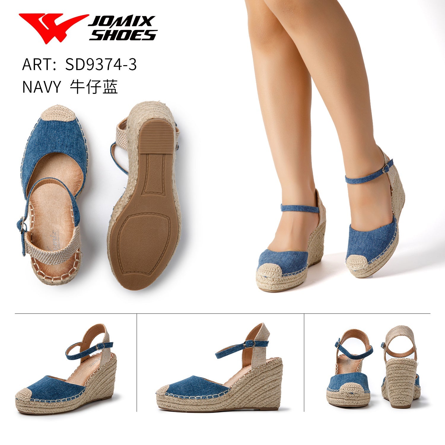 Sandali da donna Jomix Shoes Sd9374 - 3 - Fornitura all'ingrosso di Sandali Donna da Jomix Shoes B2B