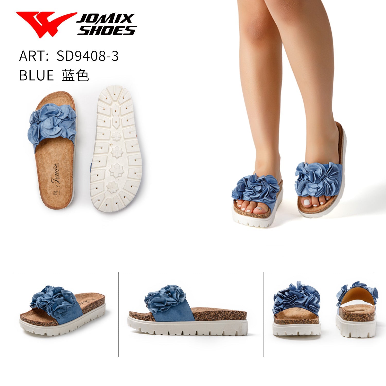 Sandali da donna Jomix Shoes Sd9408 - 3 - Fornitura all'ingrosso di Sandali Donna da Jomix Shoes B2B