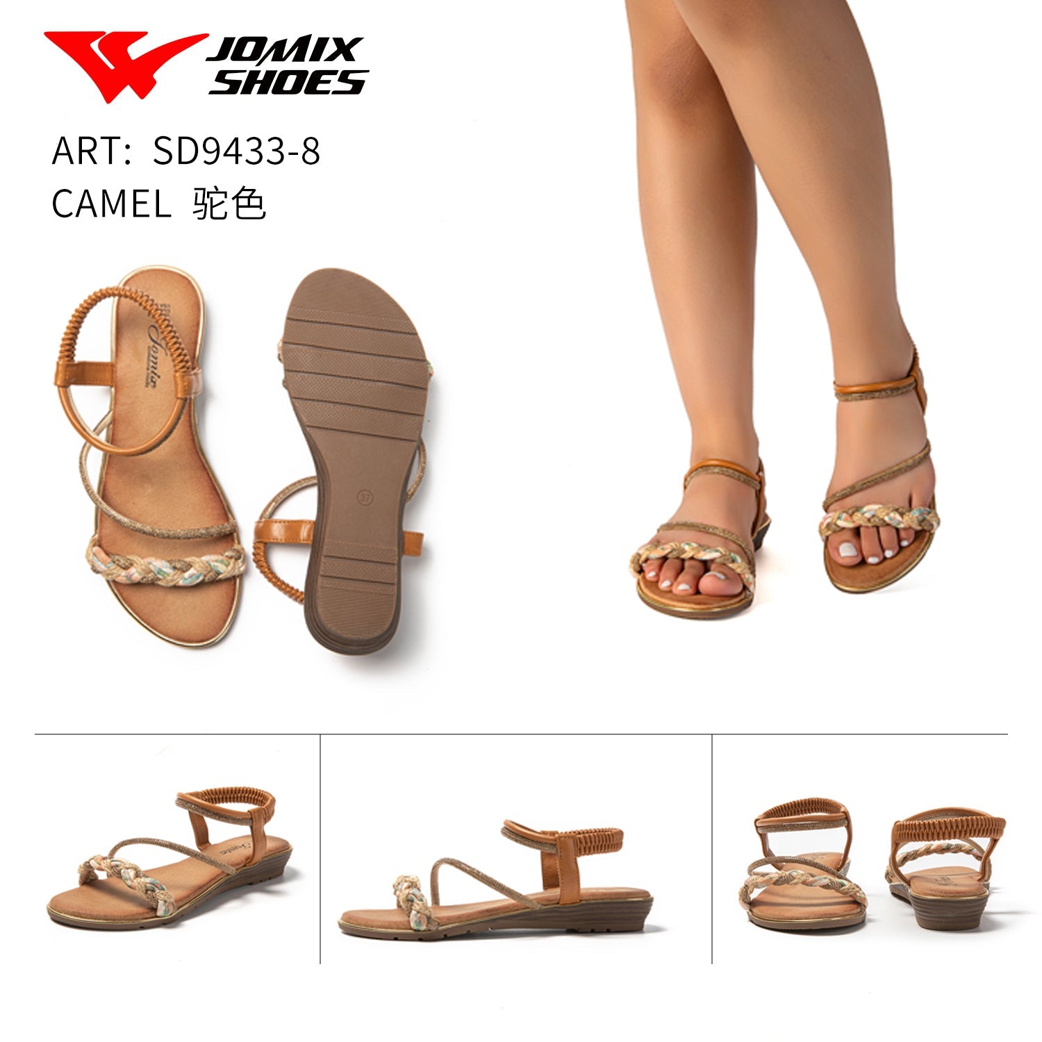 Sandali Da Donna Jomix Shoes SD9433 - 8 - Fornitura all'ingrosso di Sandali Donna da Jomix Shoes B2B