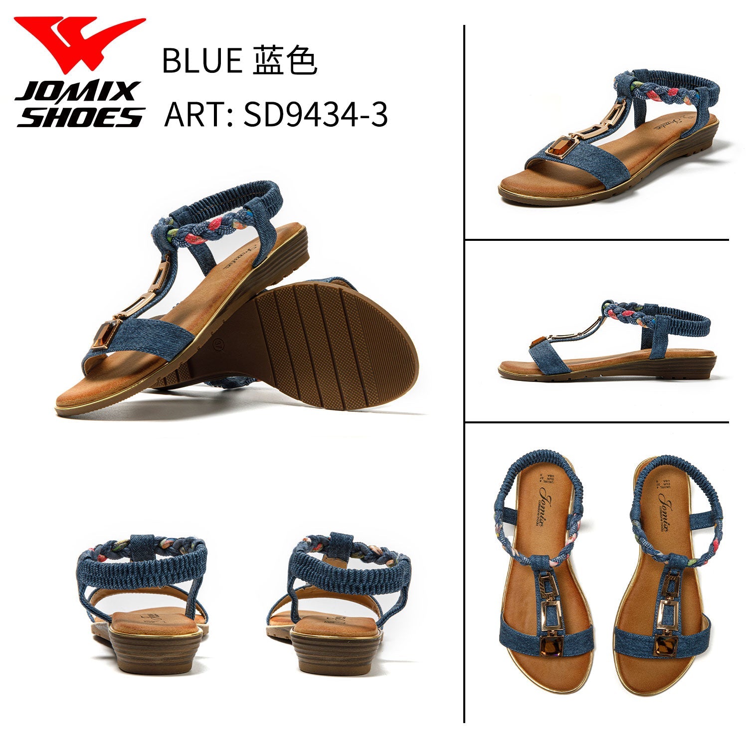 Sandali Da Donna Jomix Shoes SD9434 - 3 - Fornitura all'ingrosso di Sandali Donna da Jomix Shoes B2B