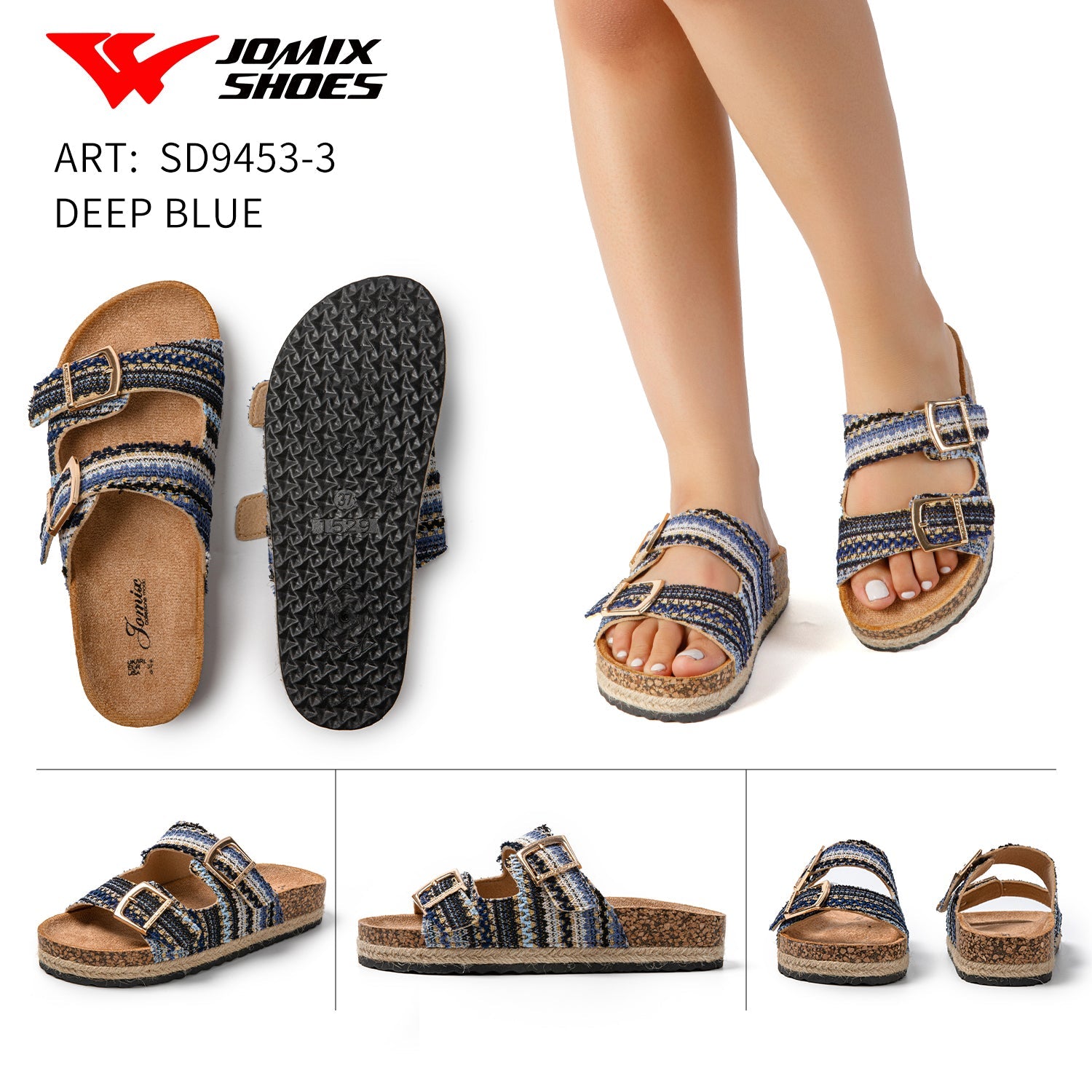 Sandali Da Donna Jomix Shoes SD9453 - 3 - Fornitura all'ingrosso di Sandali Donna da Jomix Shoes B2B