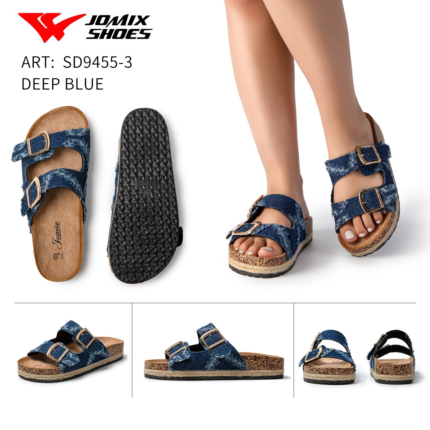 Sandali Da Donna Jomix Shoes SD9455 - 3 - Fornitura all'ingrosso di Sandali Donna da Jomix Shoes B2B