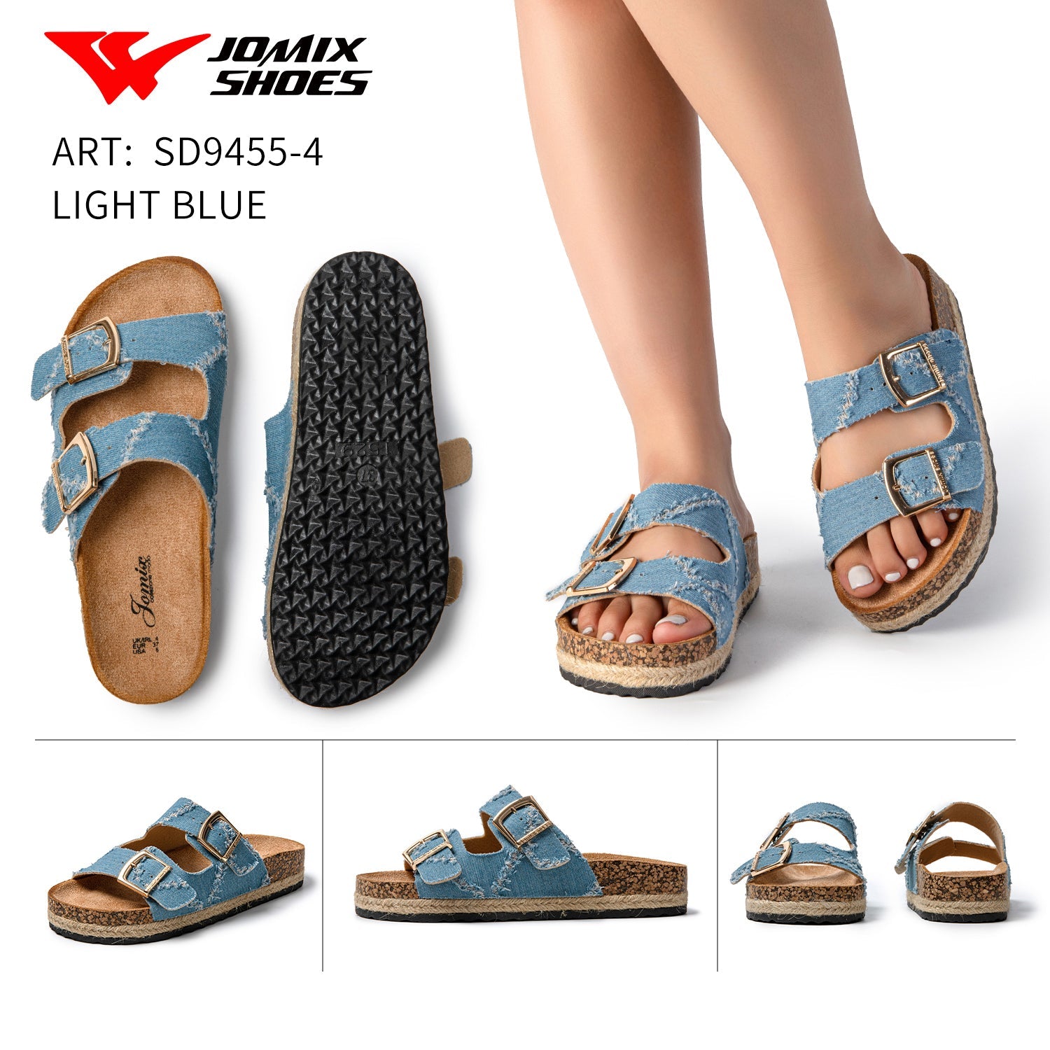 Sandali Da Donna Jomix Shoes SD9455 - 4 - Fornitura all'ingrosso di Sandali Donna da Jomix Shoes B2B