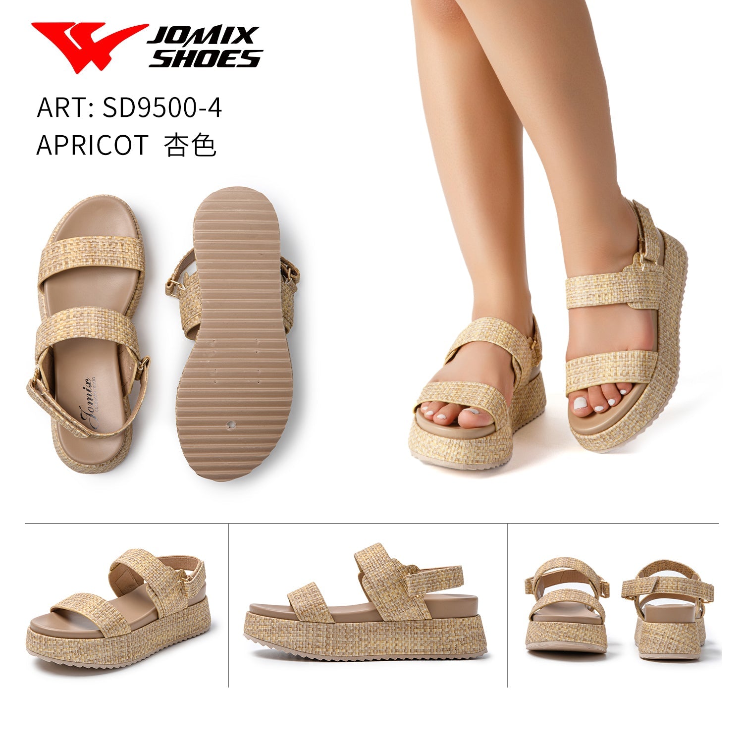 Sandali Da Donna Jomix Shoes Sd9500 - 4 - Fornitura all'ingrosso di Sandali Donna da Jomix Shoes B2B