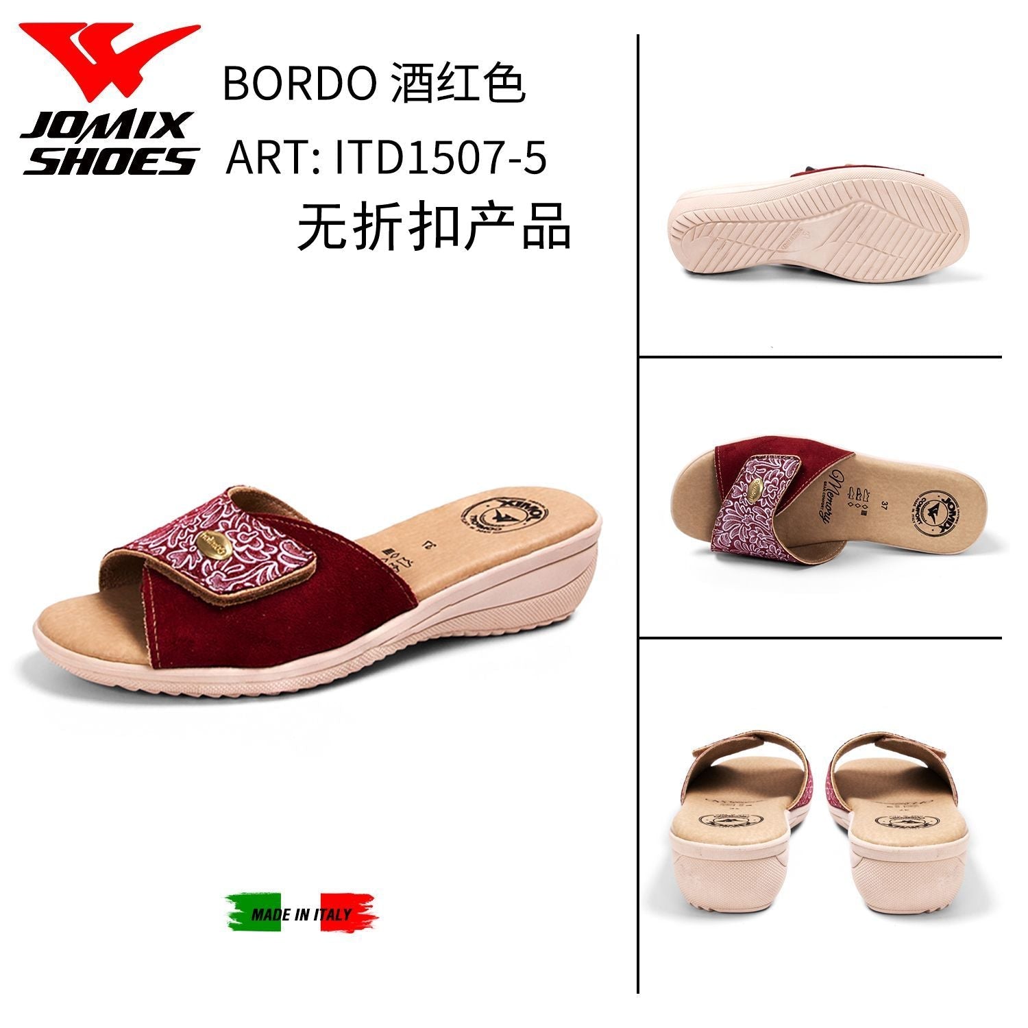 Sandali Da Donna Made In Italy Itd1507 - 5 - Fornitura all'ingrosso di Sandali Donna da Jomix Shoes B2B