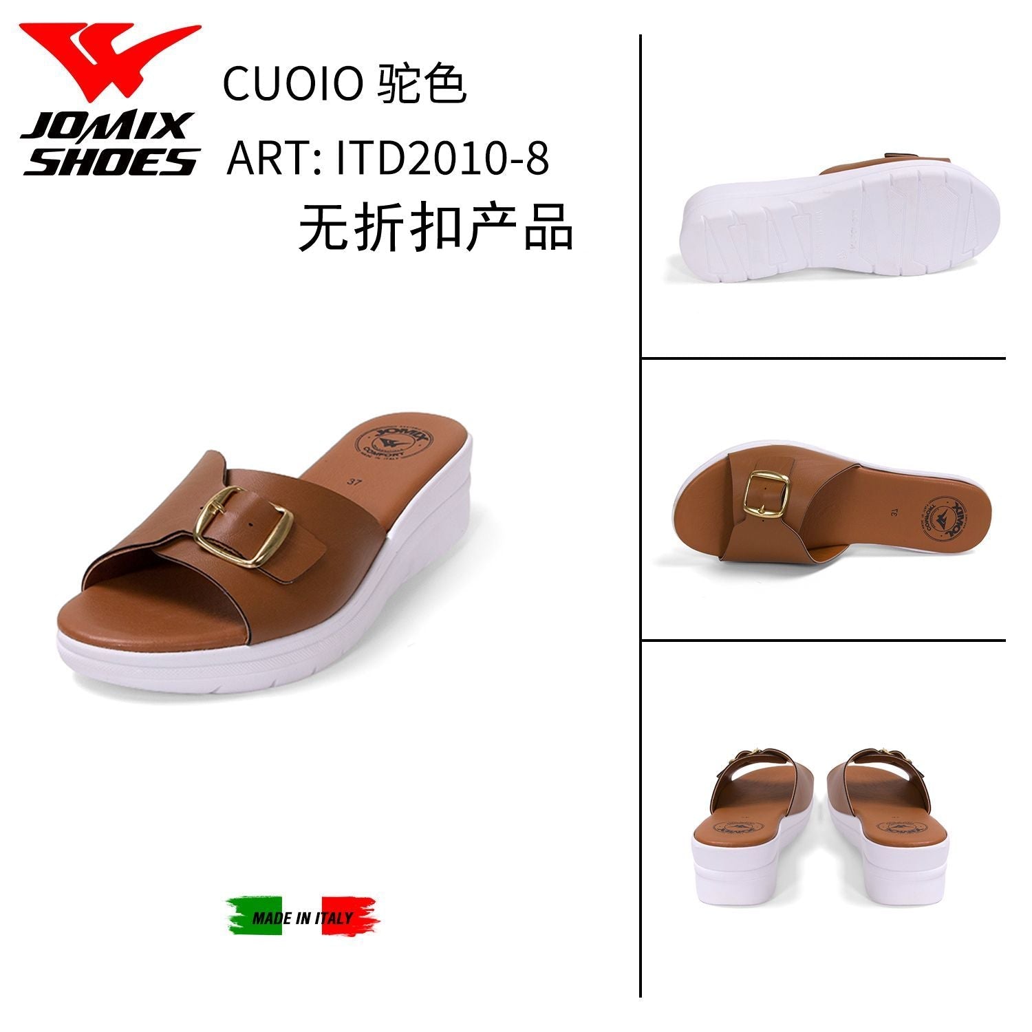 Sandali Da Donna Made In Italy ITD2010 - 8 - Fornitura all'ingrosso di Sandali Donna da Jomix Shoes B2B