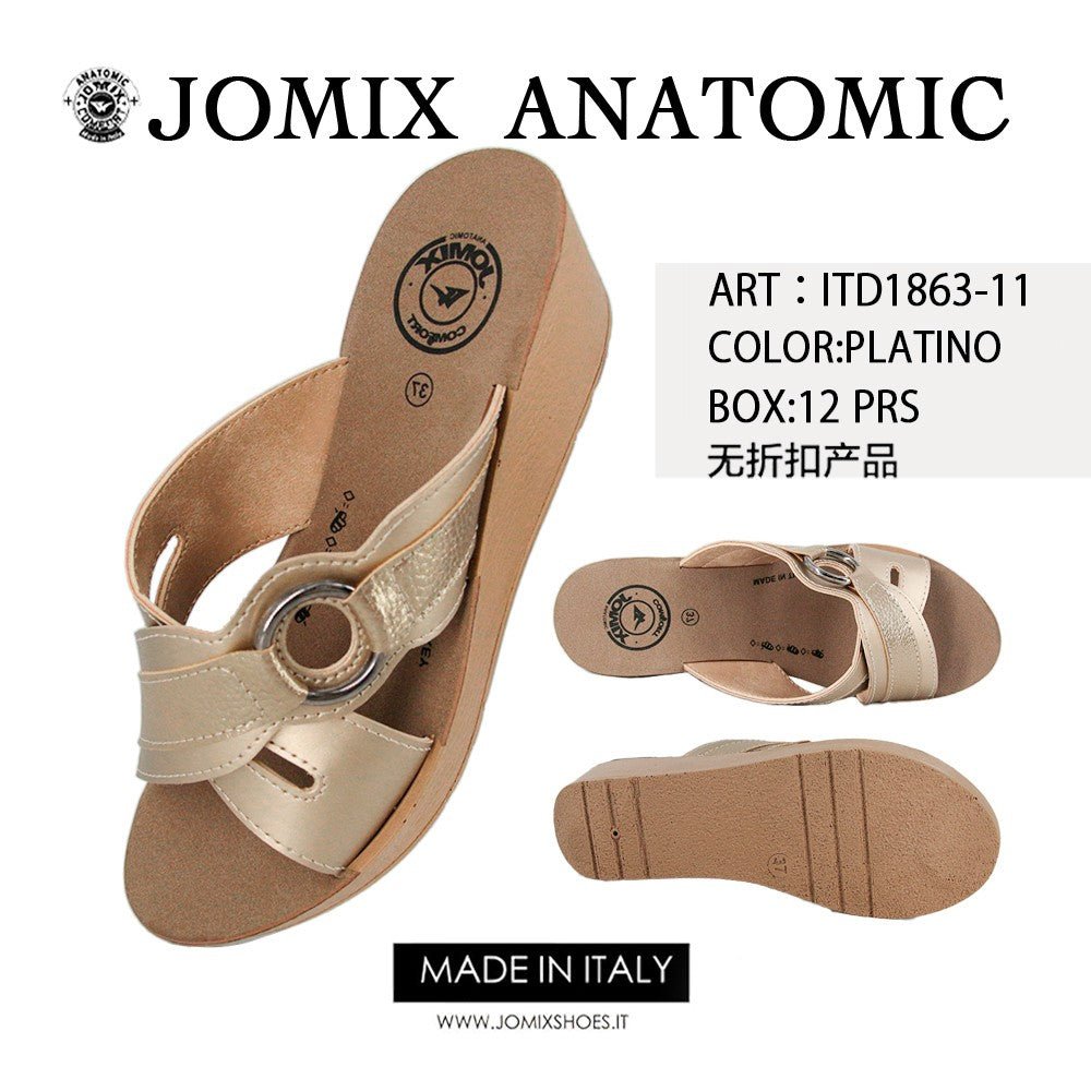 Sandali Da Donna Made In Italy Jomix Shoes ITD1863 - 11 - Fornitura all'ingrosso di Sandali Uomo da Jomix Shoes B2B