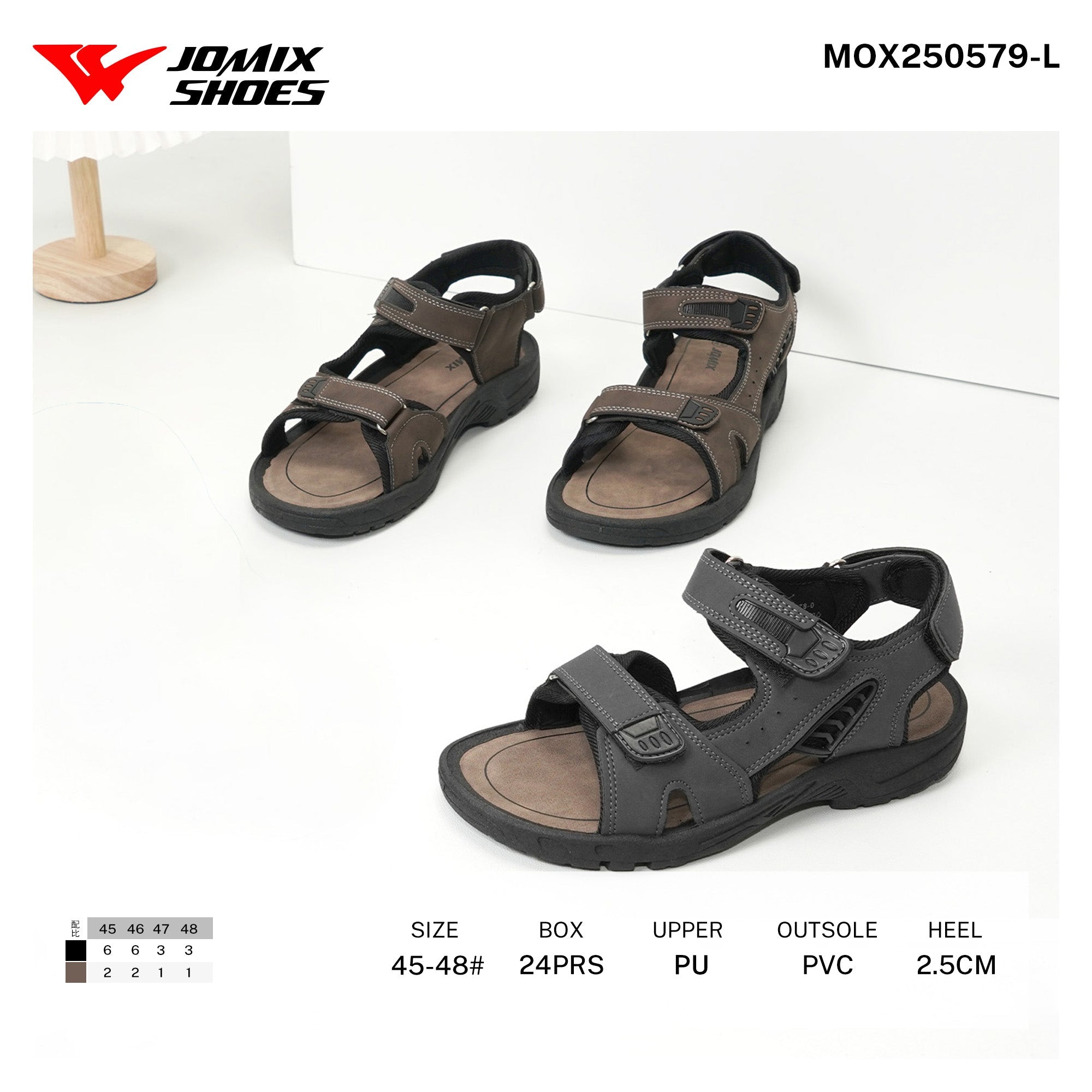 Sandali da Donna MOX250579 - L - Fornitura all'ingrosso di Sandali Donna da Jomix Shoes B2B