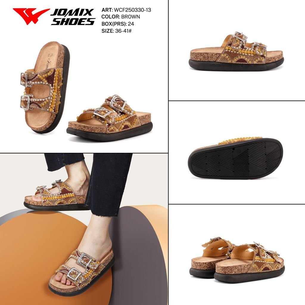 Sandali da donna tacco alto WCF250330 - 13 - Fornitura all'ingrosso di Sandali Donna da Jomix Shoes B2B