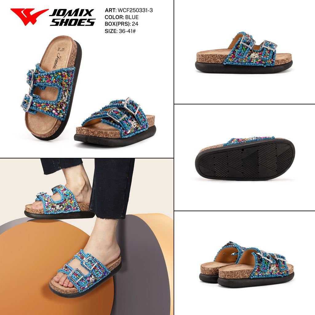 Sandali da donna tacco alto WCF250331 - 3 - Fornitura all'ingrosso di Sandali Donna da Jomix Shoes B2B