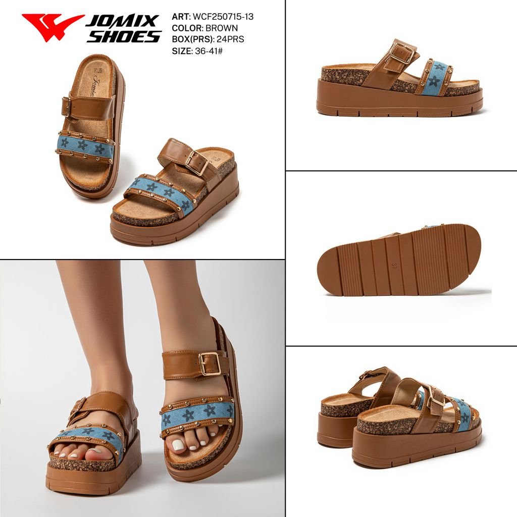 Sandali da donna WCF250715 - 13 - Fornitura all'ingrosso di Sandali Donna da Jomix Shoes B2B
