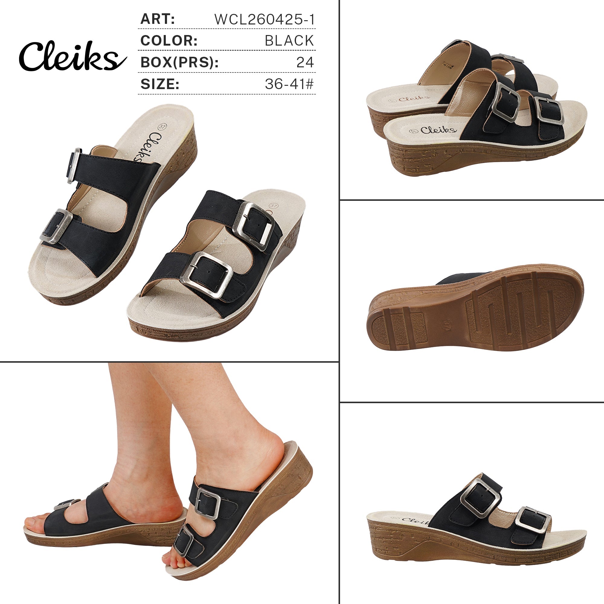 Sandali da Donna WCL260425 - 1 - Fornitura all'ingrosso di Sandali Donna da Jomix Shoes B2B