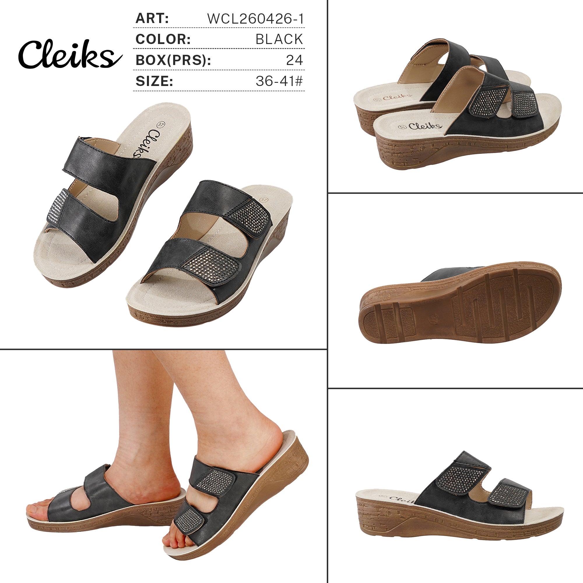 Sandali da Donna WCL260426 - 1 - Fornitura all'ingrosso di Sandali Donna da Jomix Shoes B2B