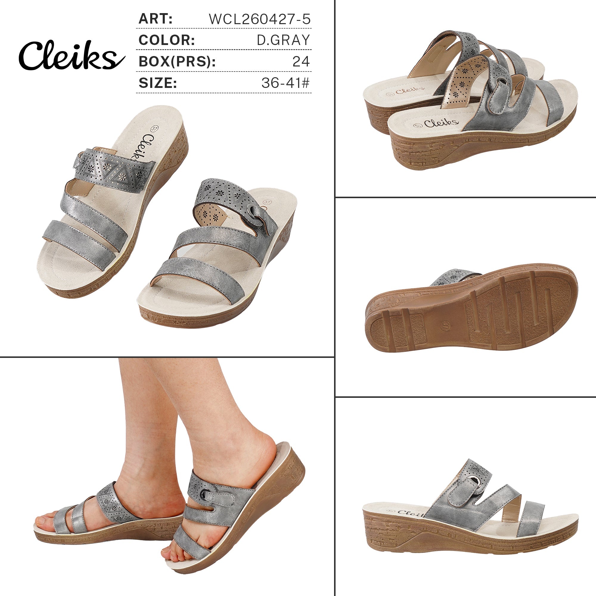 Sandali da Donna WCL260427-5 - Fornitura all'ingrosso di Sandali Donna da Jomix Shoes B2B