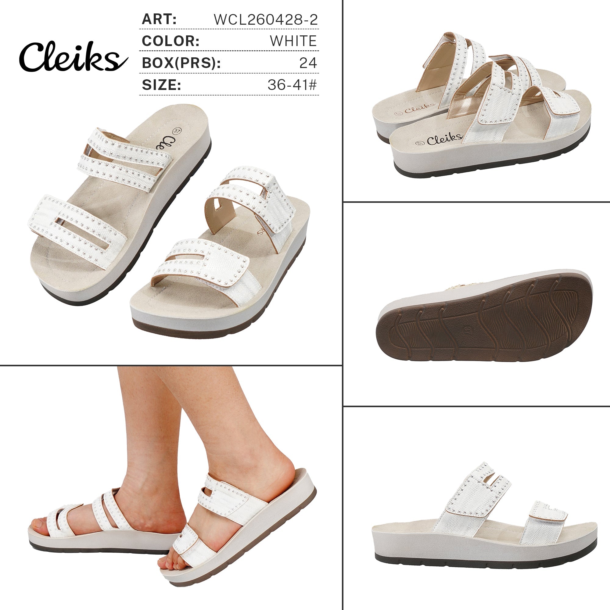 Sandali da Donna WCL260428 - 2 - Fornitura all'ingrosso di Sandali Donna da Jomix Shoes B2B