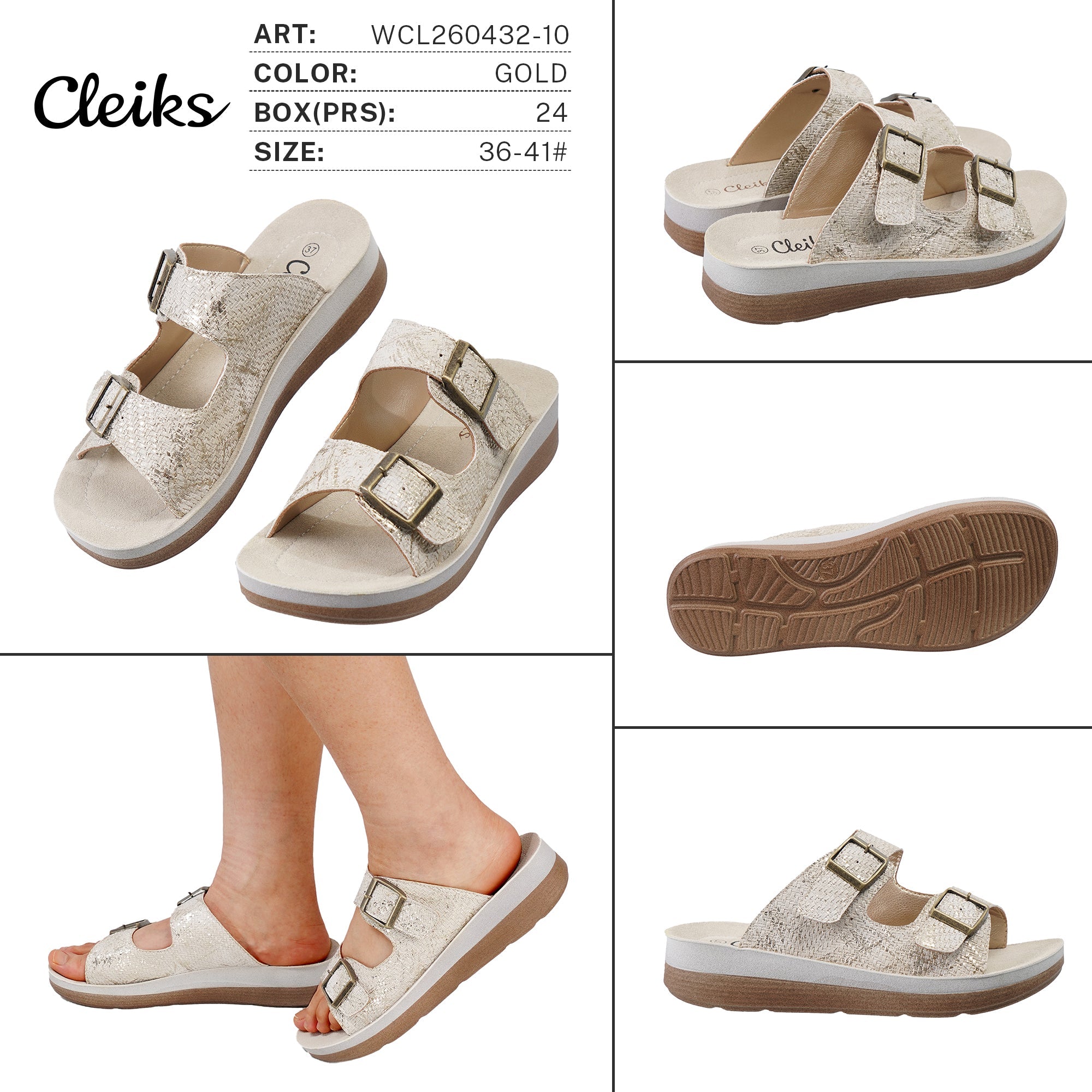 Sandali da Donna WCL260432 - 10 - Fornitura all'ingrosso di Sandali Donna da Jomix Shoes B2B