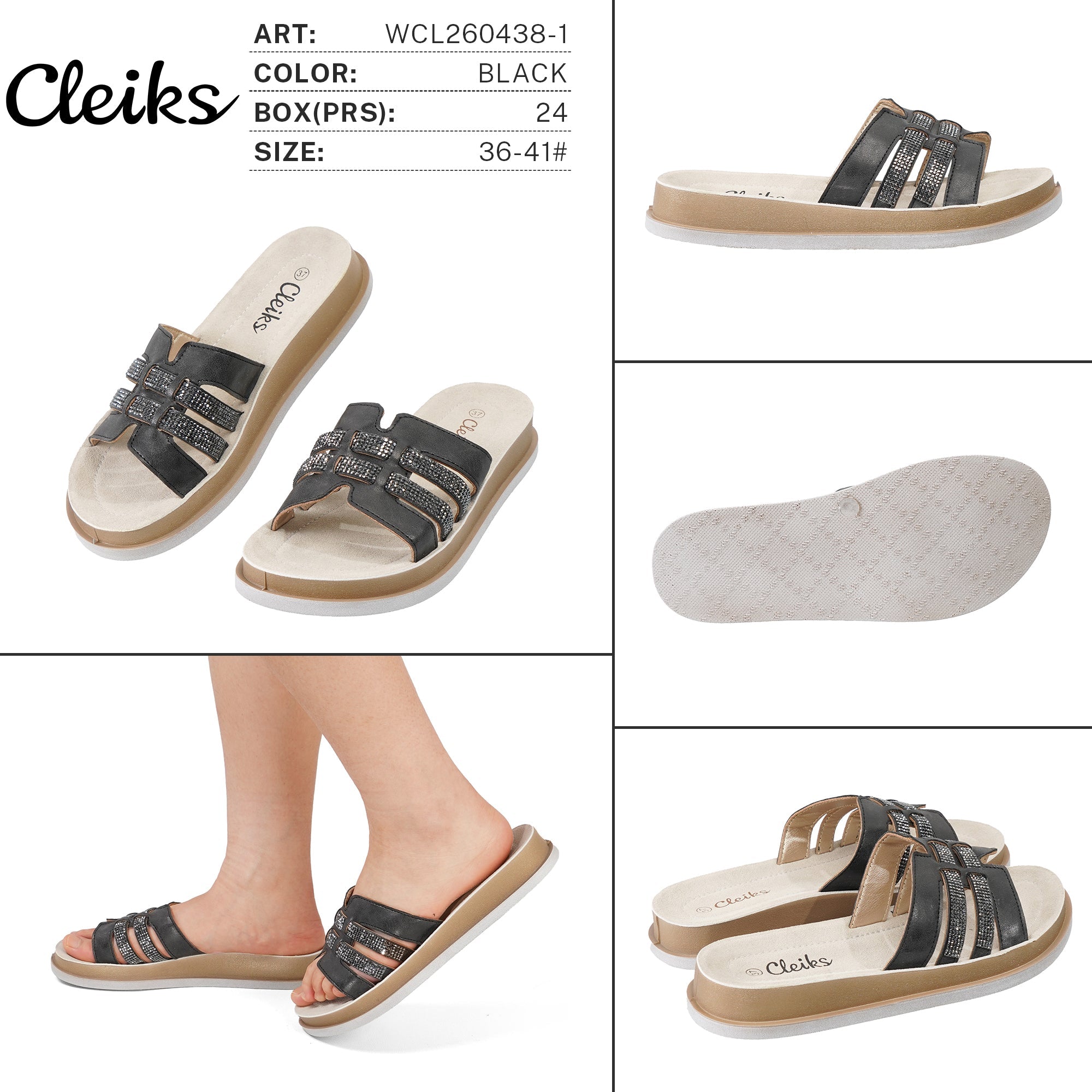 Sandali da Donna WCL260438 - 1 - Fornitura all'ingrosso di Sandali Donna da Jomix Shoes B2B