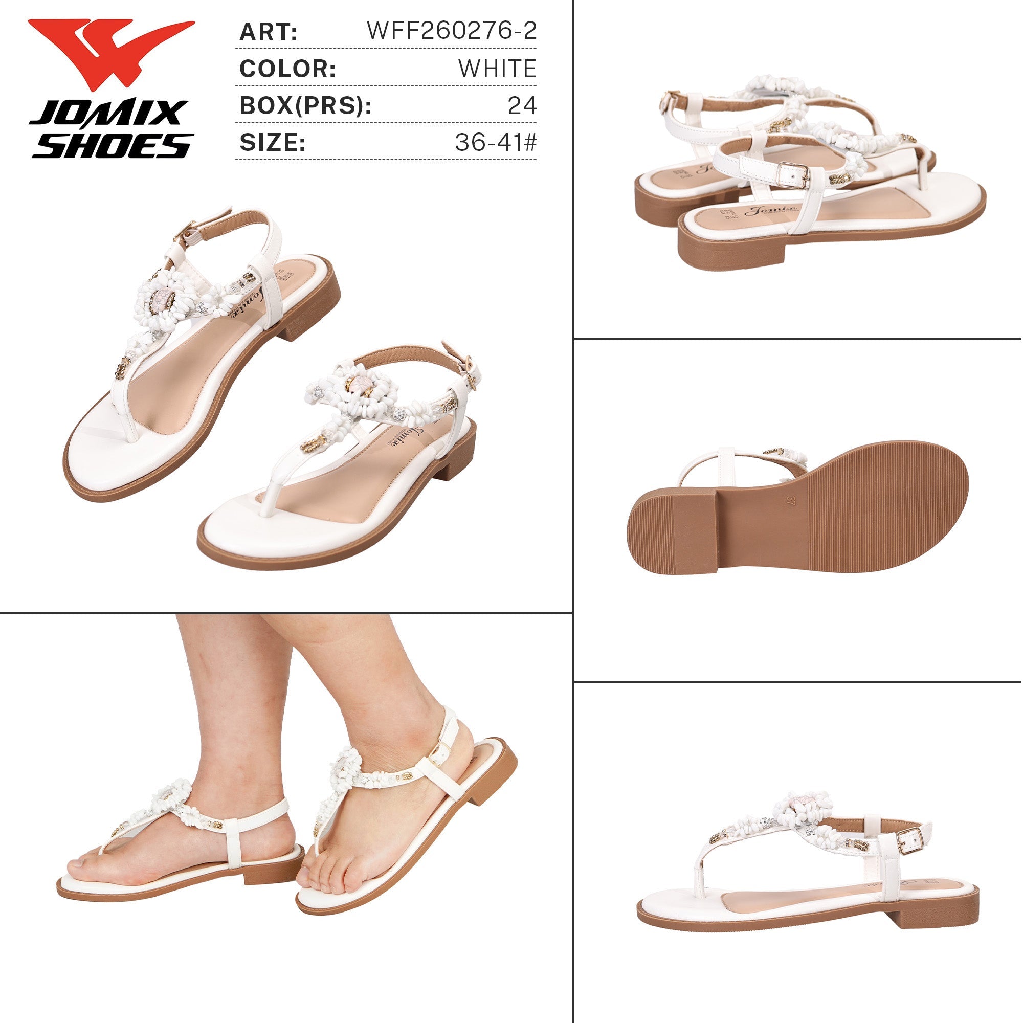Sandali da Donna WFF260276-2 - Fornitura all'ingrosso di Sandali Donna da Jomix Shoes B2B