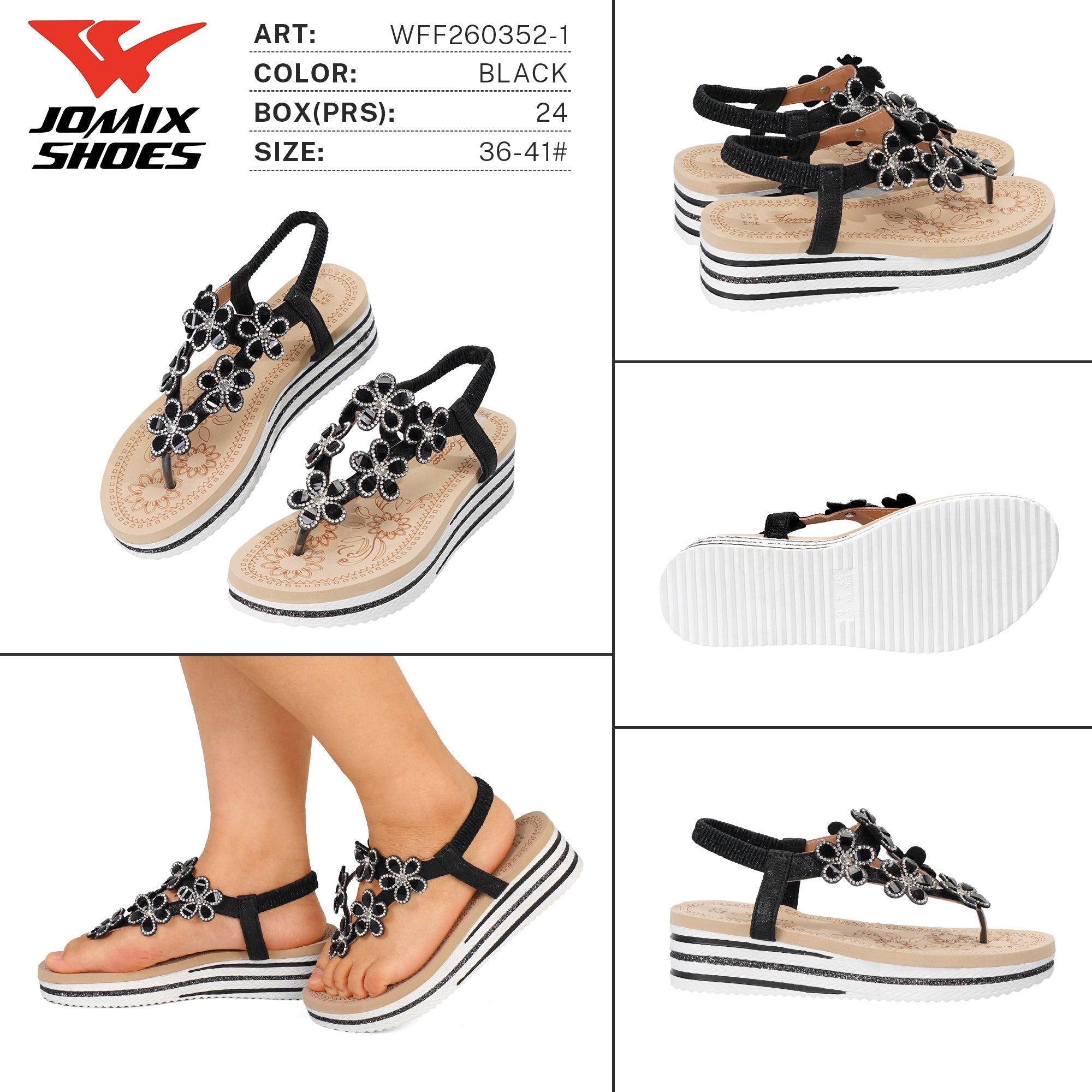 Sandali da Donna WFF260352 - 1 - Fornitura all'ingrosso di Sandali Donna da Jomix Shoes B2B