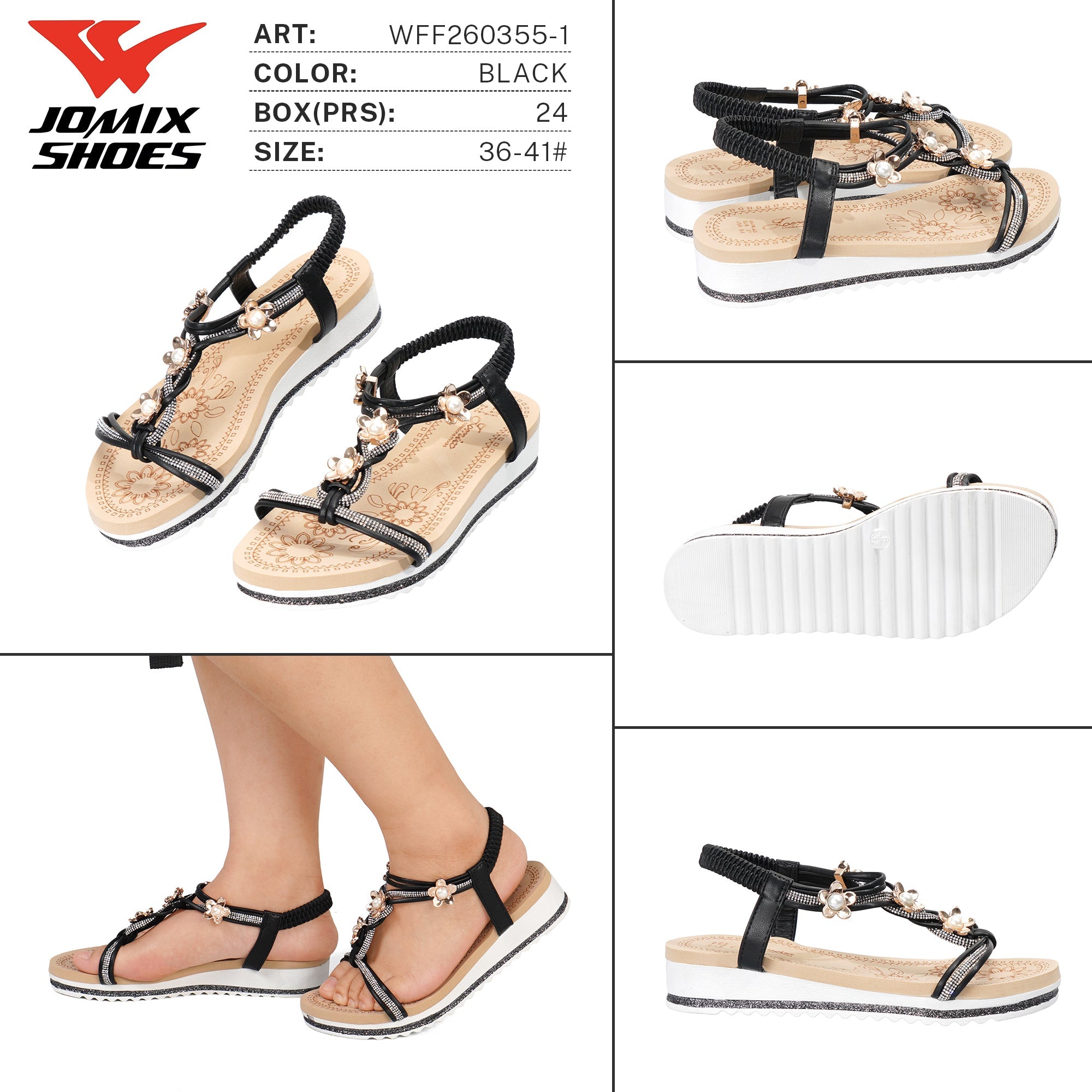 Sandali da Donna WFF260355 - 1 - Fornitura all'ingrosso di Sandali Donna da Jomix Shoes B2B
