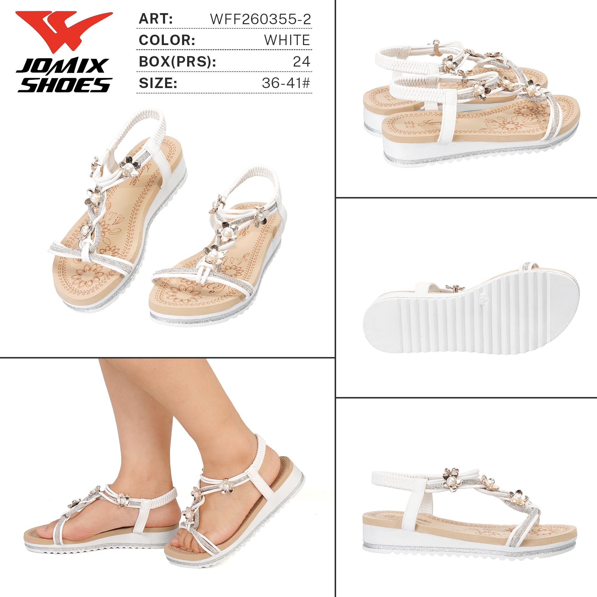 Sandali da Donna WFF260355 - 2 - Fornitura all'ingrosso di Sandali Donna da Jomix Shoes B2B