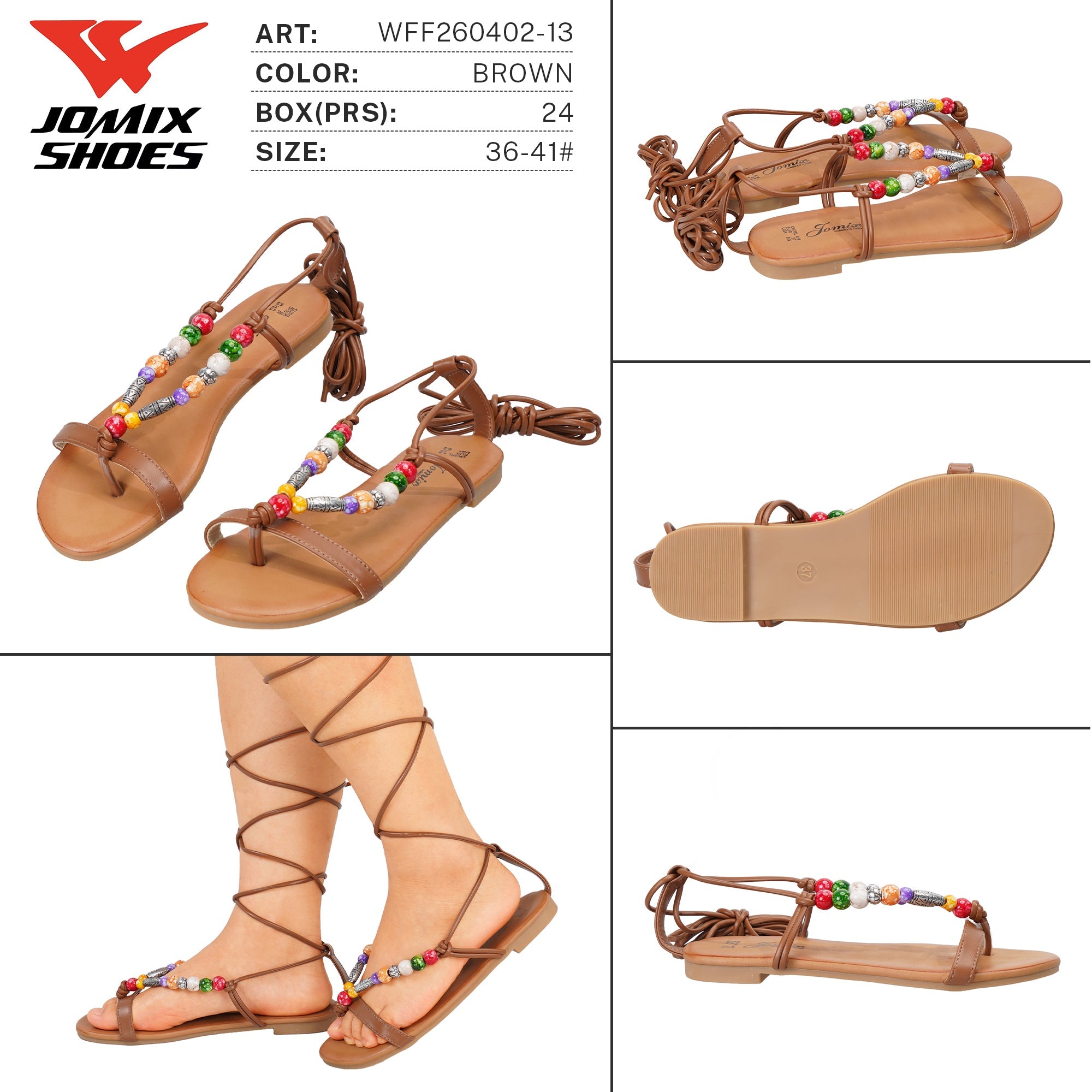 Sandali da Donna WFF260402-13 - Fornitura all'ingrosso di Sandali Donna da Jomix Shoes B2B