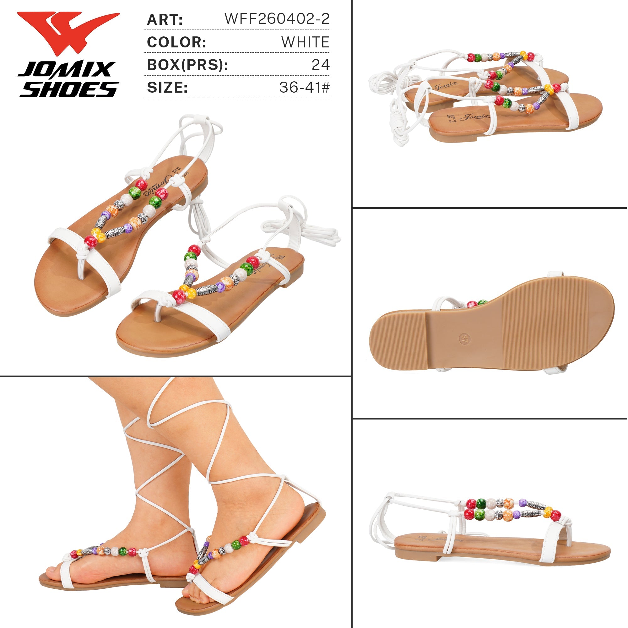 Sandali da Donna WFF260402-2 - Fornitura all'ingrosso di Sandali Donna da Jomix Shoes B2B