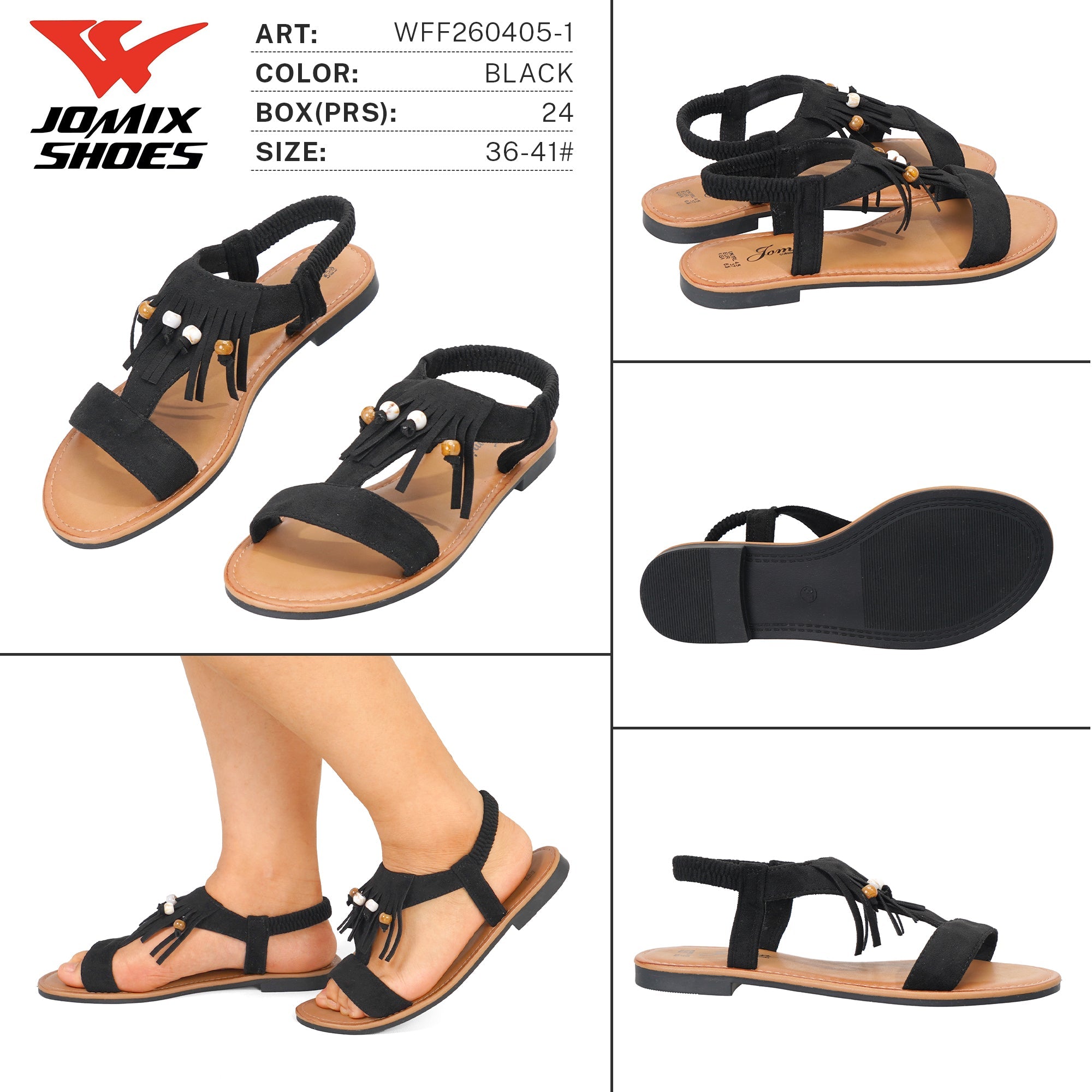 Sandali da Donna WFF260405 - 1 - Fornitura all'ingrosso di Sandali Donna da Jomix Shoes B2B