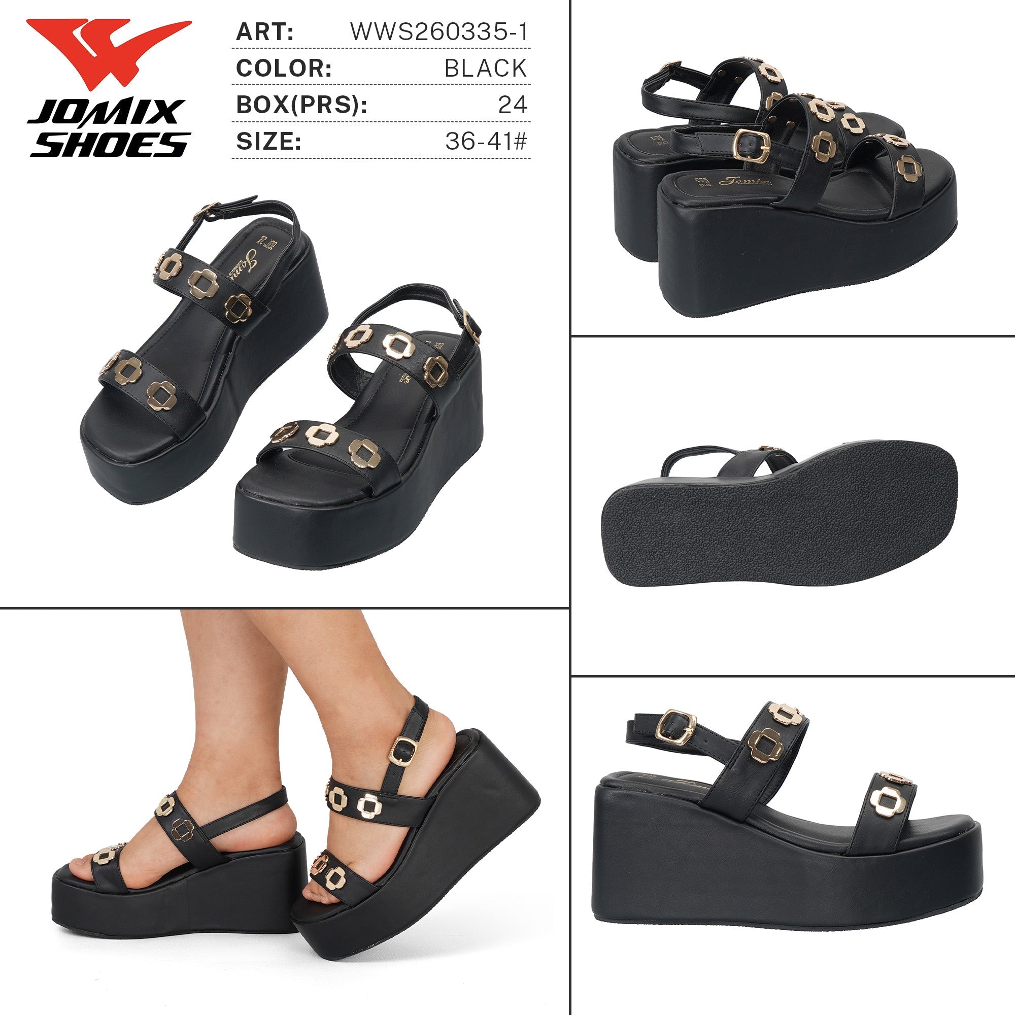 Sandali da Donna WWS260335 - 1 - Fornitura all'ingrosso di Sandali Donna da Jomix Shoes B2B