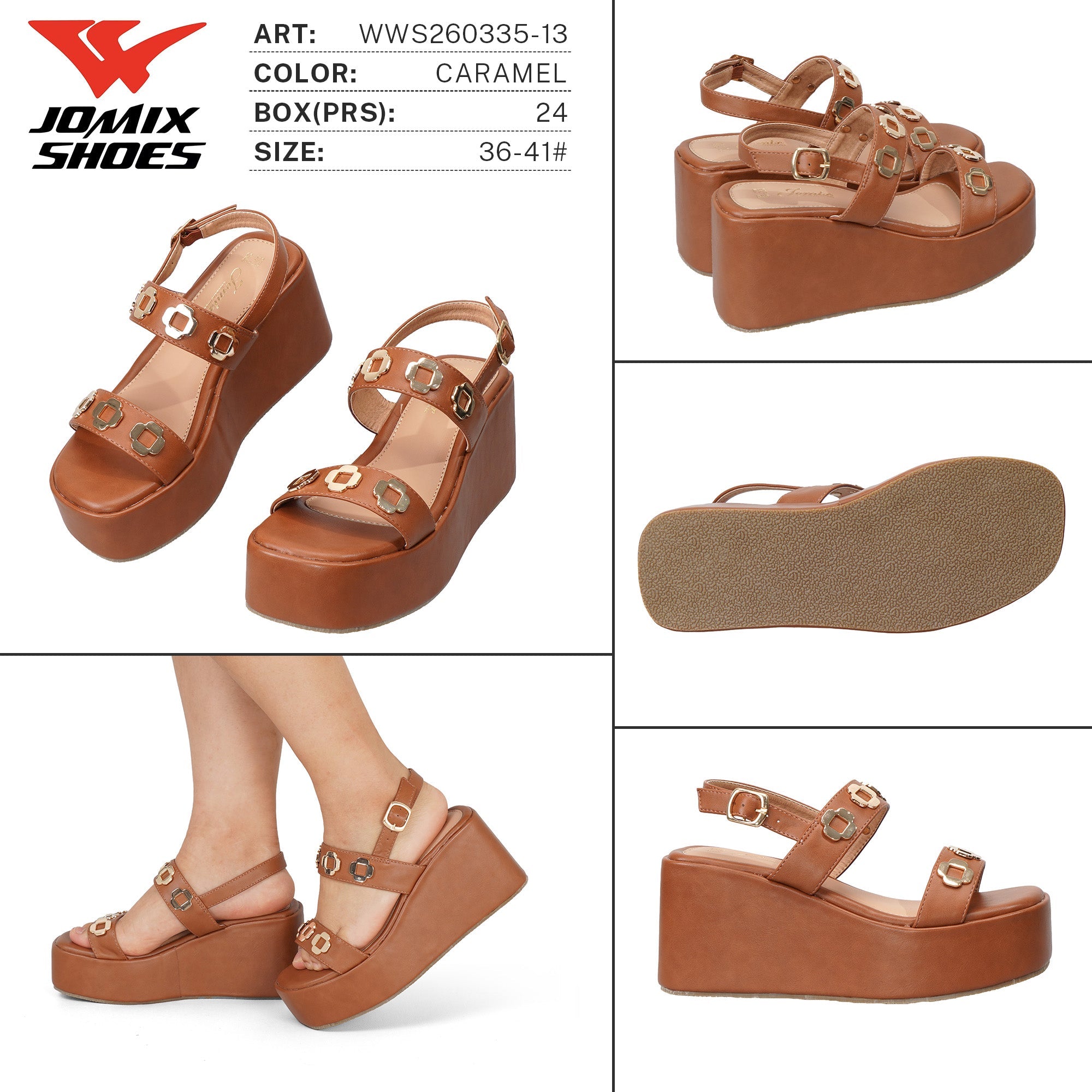 Sandali da Donna WWS260335 - 13 - Fornitura all'ingrosso di Sandali Donna da Jomix Shoes B2B