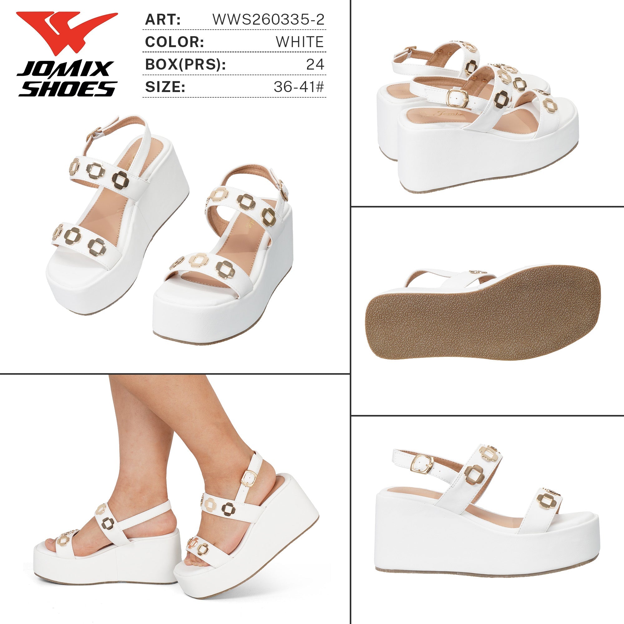 Sandali da Donna WWS260335 - 2 - Fornitura all'ingrosso di Sandali Donna da Jomix Shoes B2B