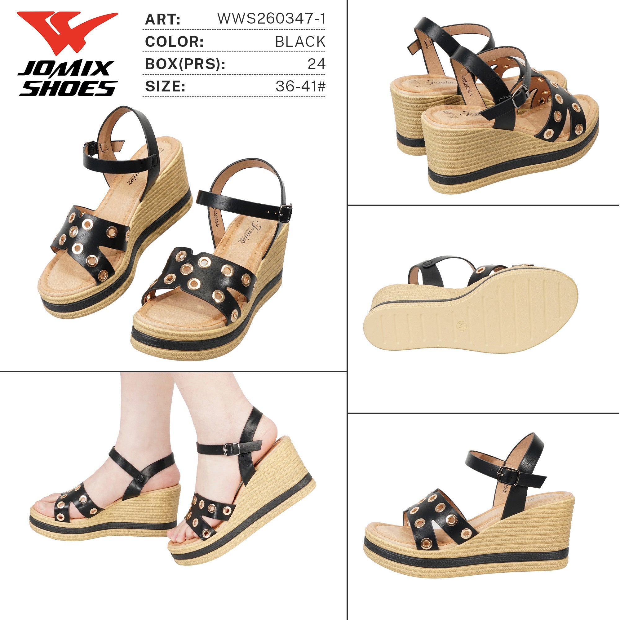 Sandali da Donna WWS260347-1 - Fornitura all'ingrosso di Sandali Donna da Jomix Shoes B2B
