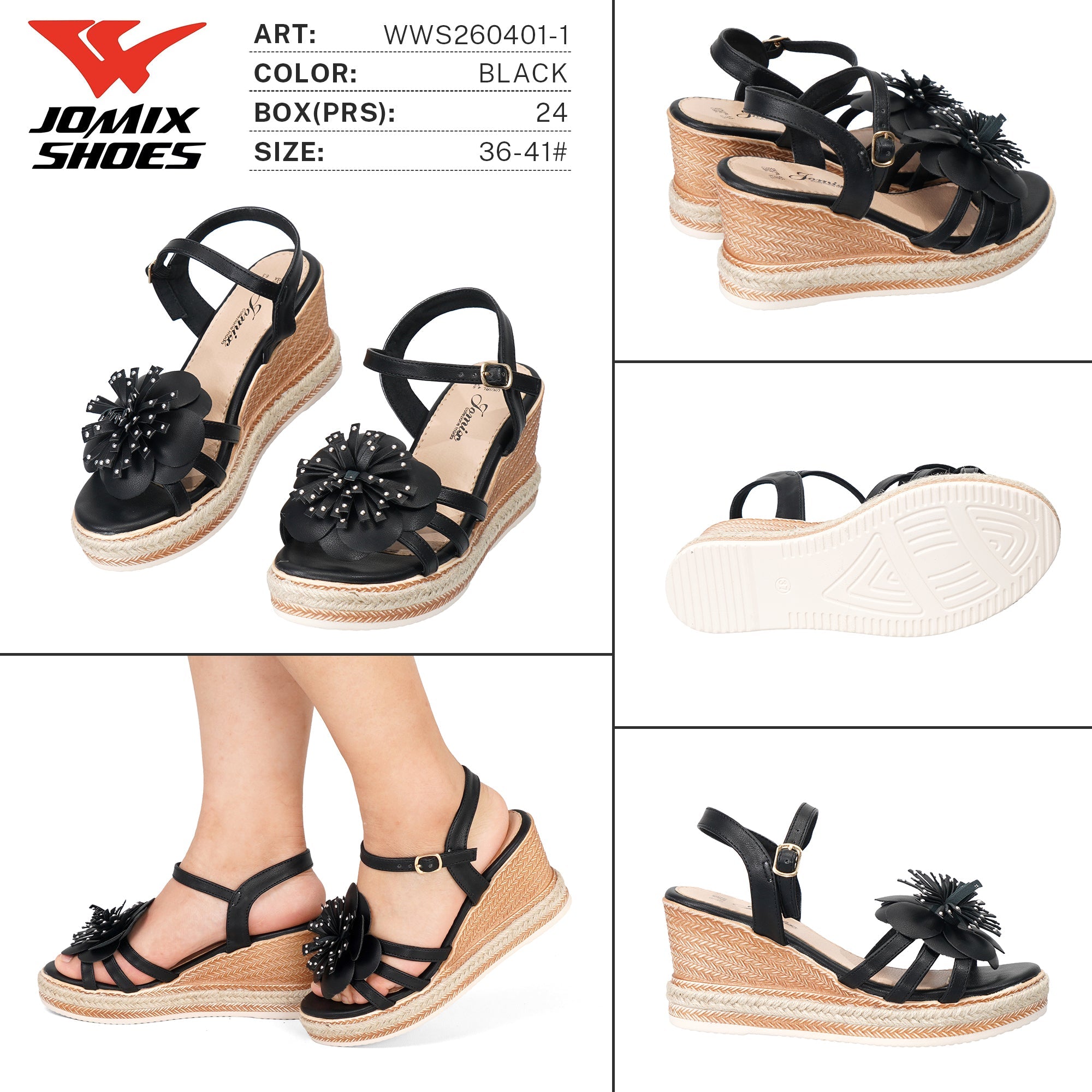 Sandali da Donna WWS260401 - 1 - Fornitura all'ingrosso di Sandali Donna da Jomix Shoes B2B