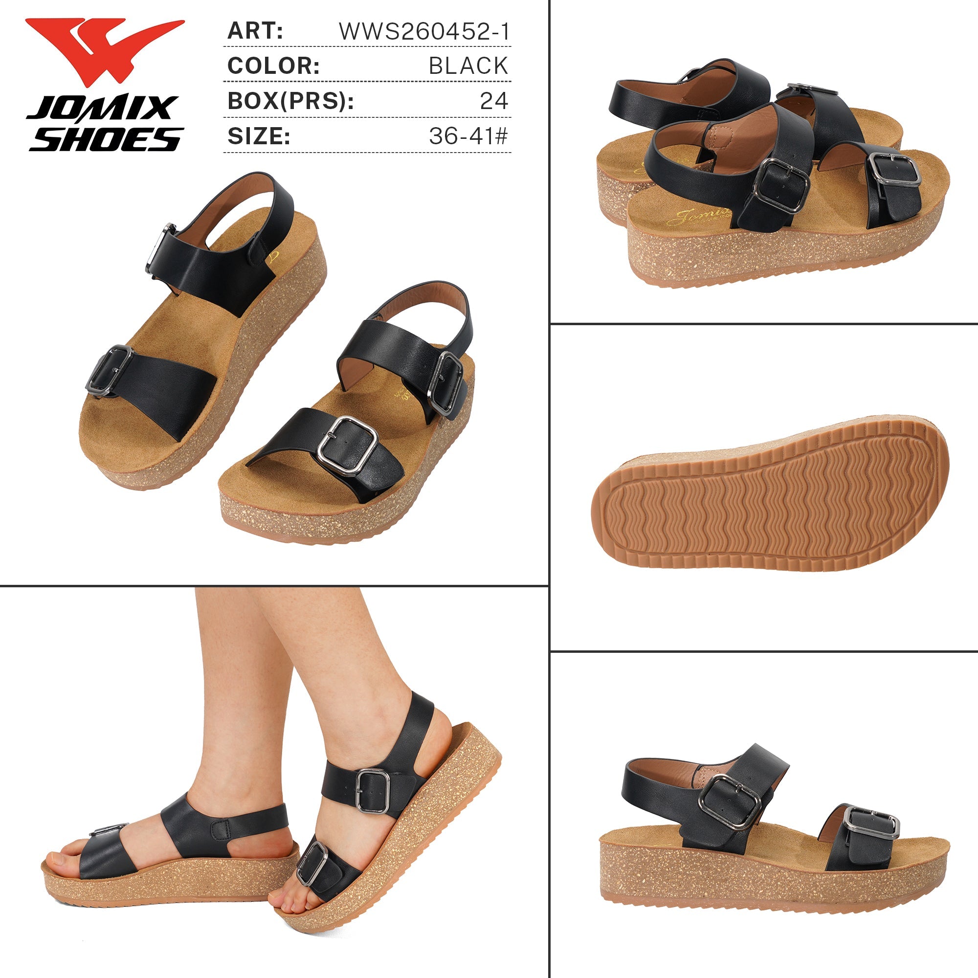 Sandali da Donna WWS260452 - 1 - Fornitura all'ingrosso di Sandali Donna da Jomix Shoes B2B