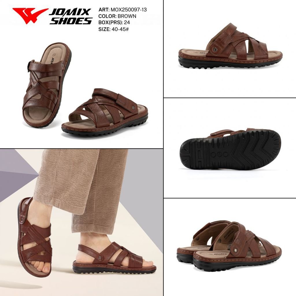 Sandali da uomo aperti MOX250097 - 13 - Fornitura all'ingrosso di Sandali Uomo da Jomix Shoes B2B
