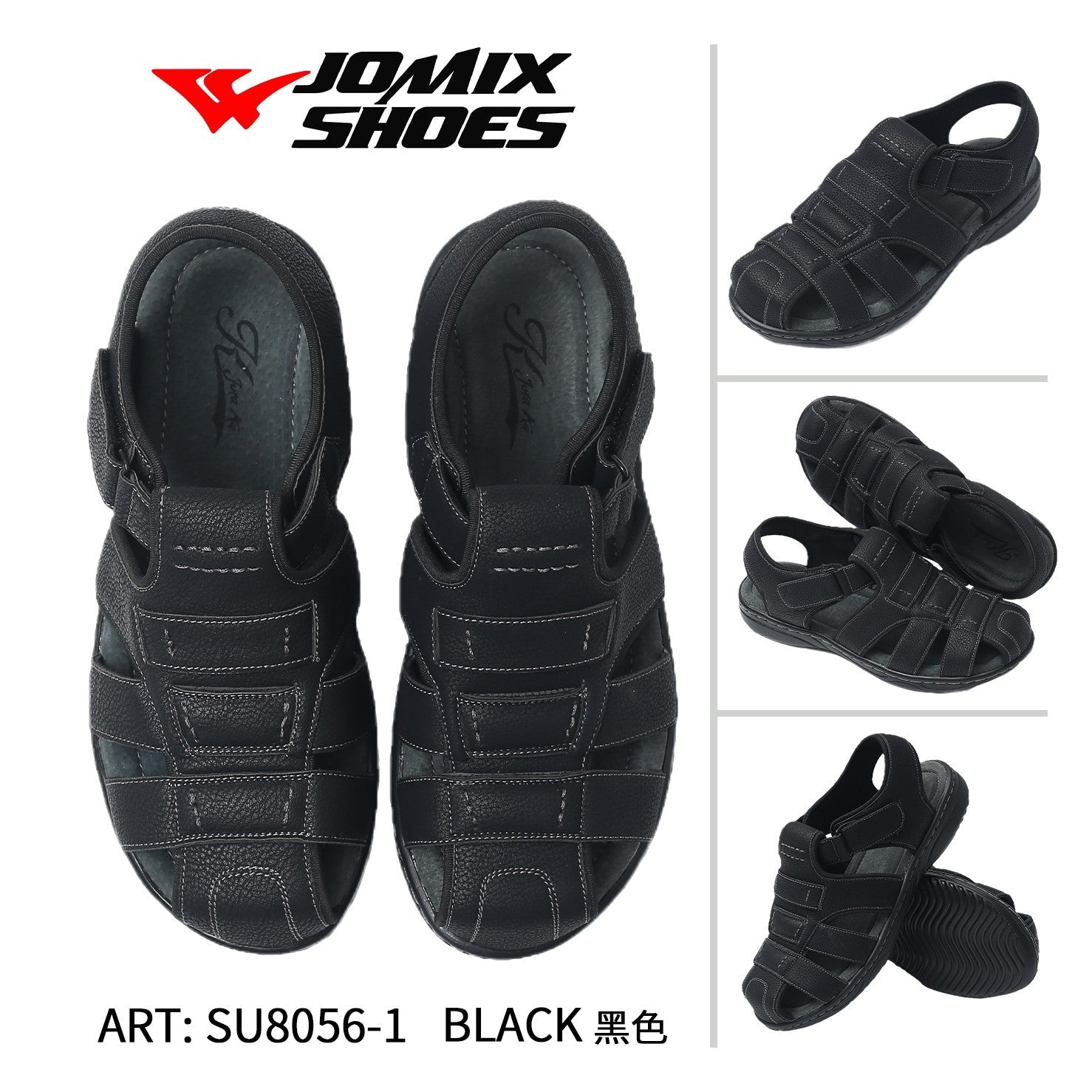 Sandali da uomo Jomix Shoes SU8056 - 1 - Fornitura all&#39;ingrosso di Sandali Uomo da Jomix Shoes B2B