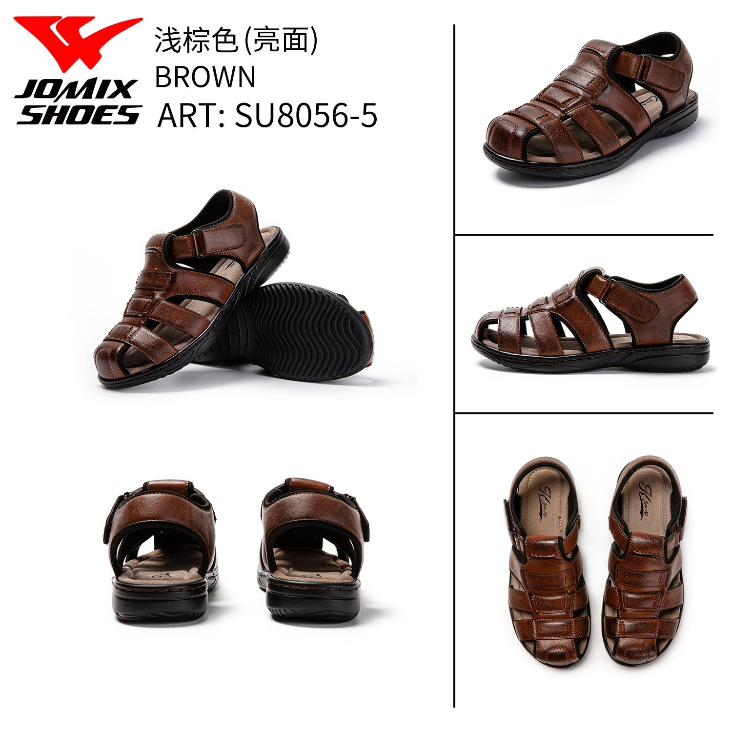 Sandali da uomo Jomix Shoes Su8056 - 5 - Fornitura all'ingrosso di Sandali Uomo da Jomix Shoes B2B