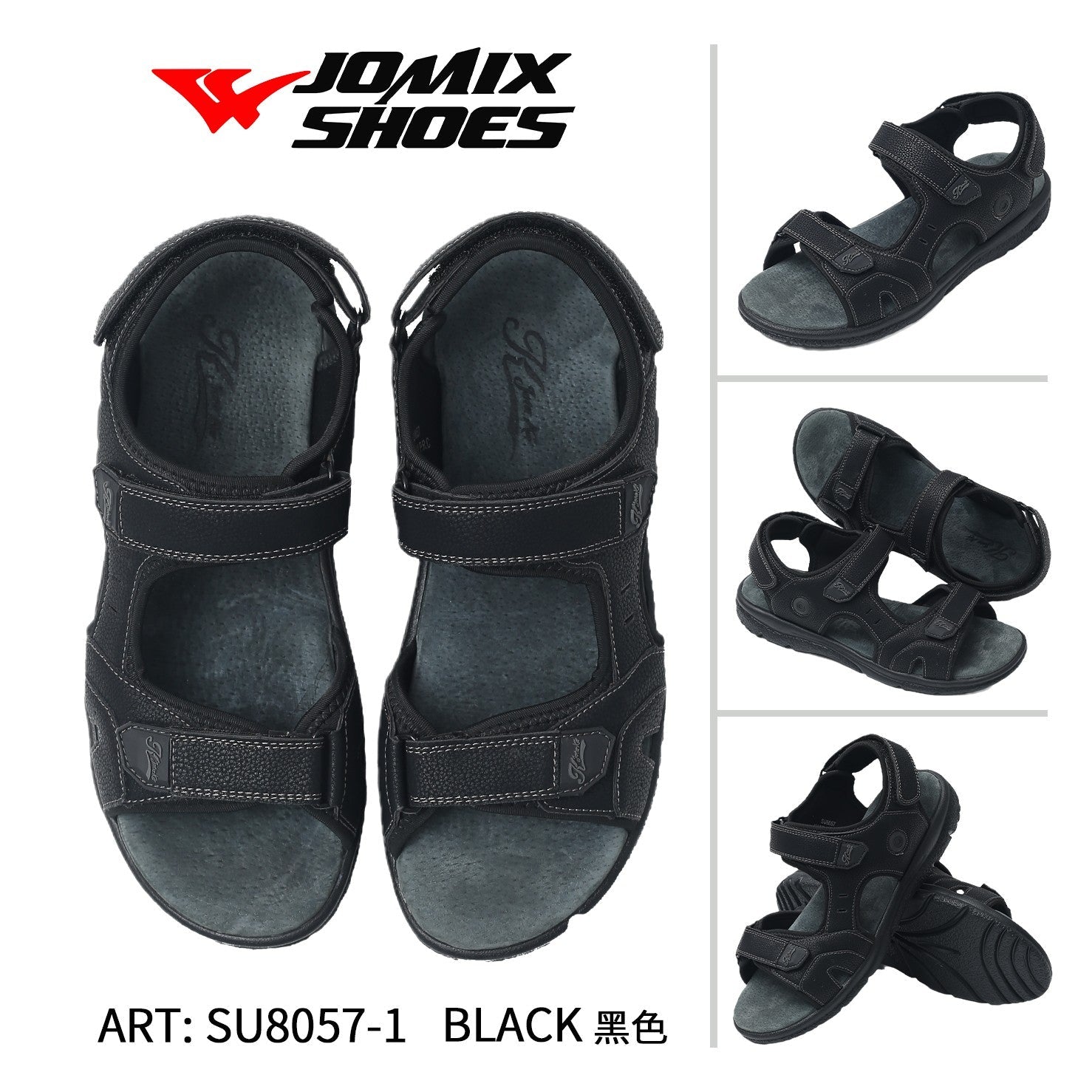 Sandali da uomo Jomix Shoes SU8057 - 1 - Fornitura all&#39;ingrosso di Sandali Uomo da Jomix Shoes B2B
