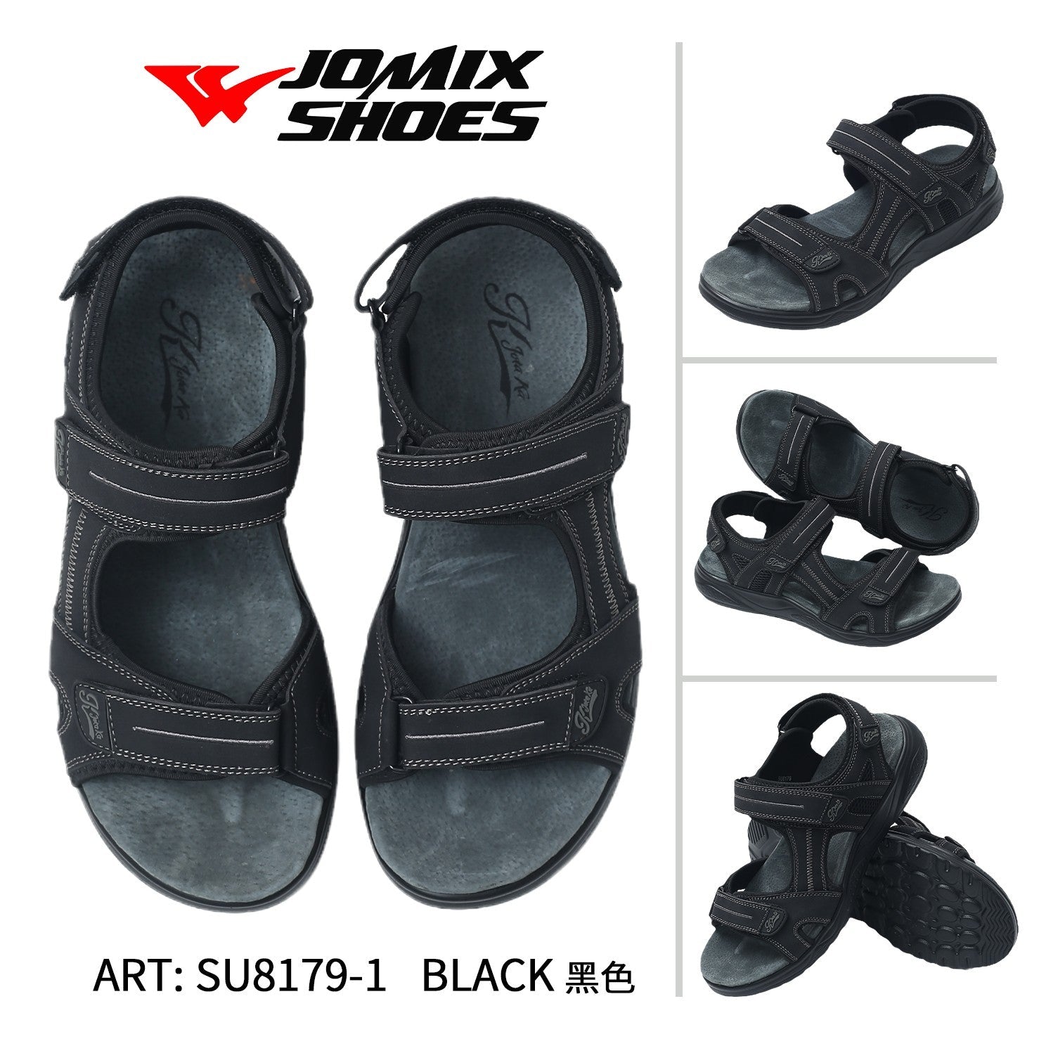 Sandali da uomo Jomix Shoes SU8179 - 1 - Fornitura all&#39;ingrosso di Sandali Uomo da Jomix Shoes B2B