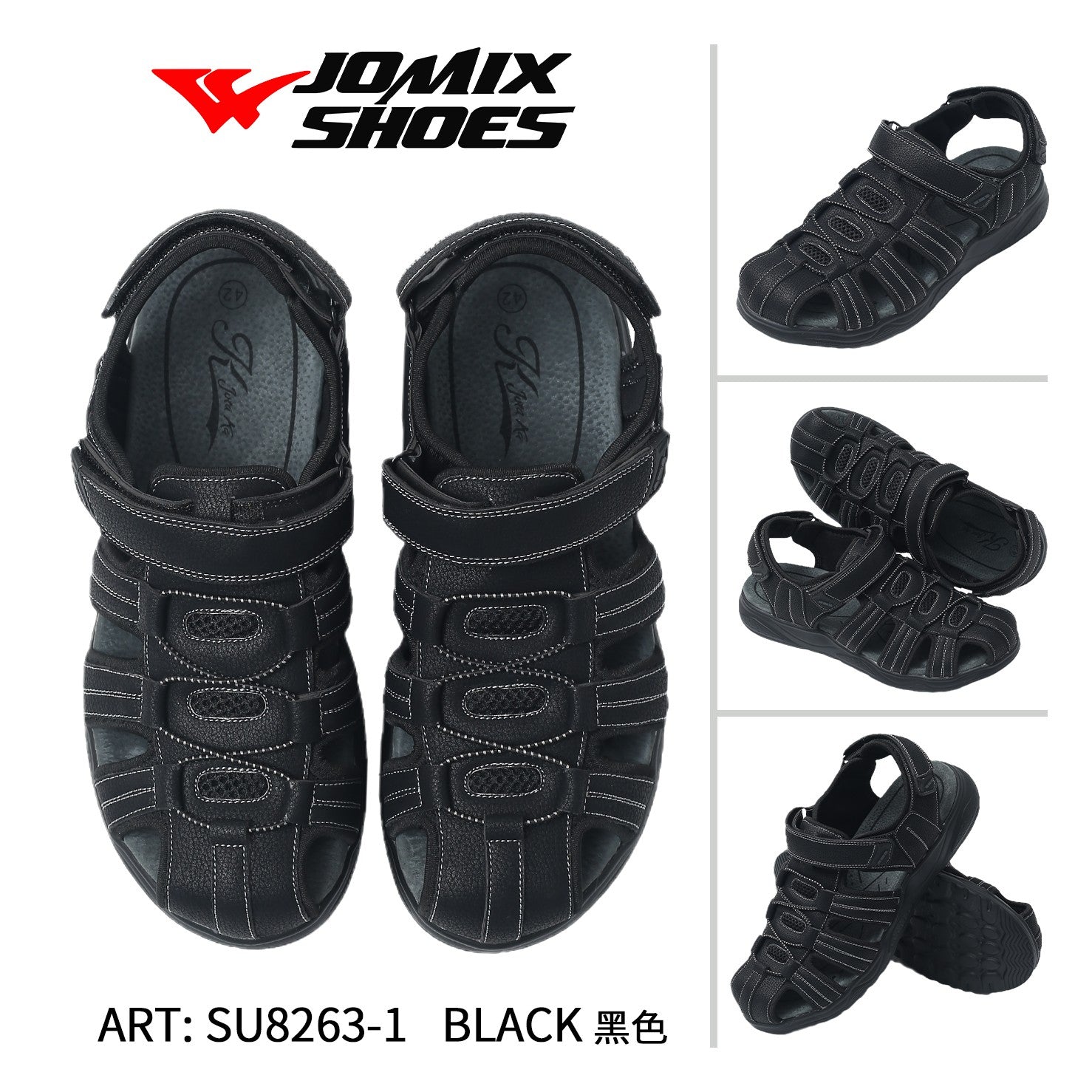 Sandali da uomo Jomix Shoes SU8263 - 1 - Fornitura all'ingrosso di Sandali Uomo da Jomix Shoes B2B