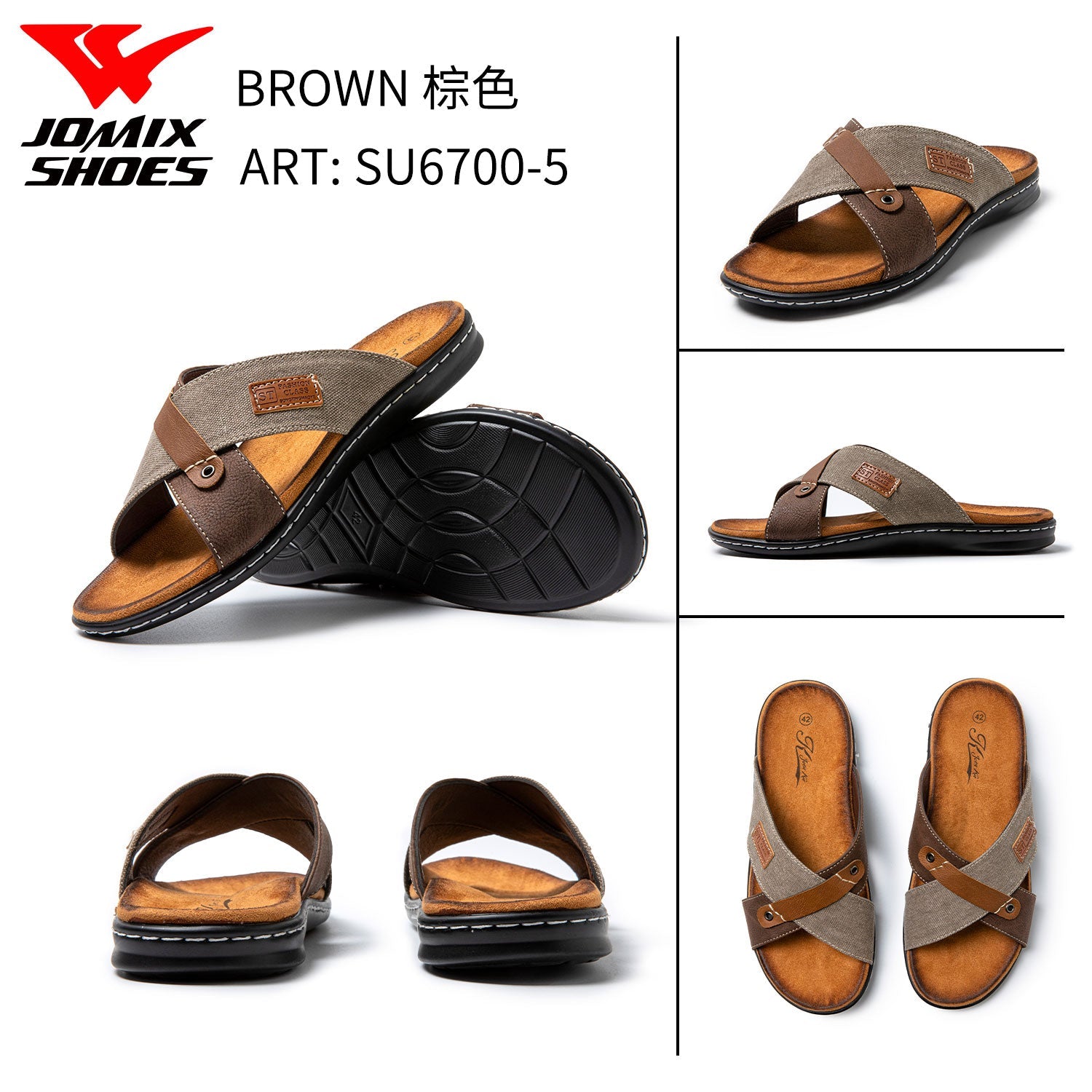 Sandali Da Uomo Su6700 - 5 - Fornitura all'ingrosso di Sandali Uomo da Jomix Shoes B2B