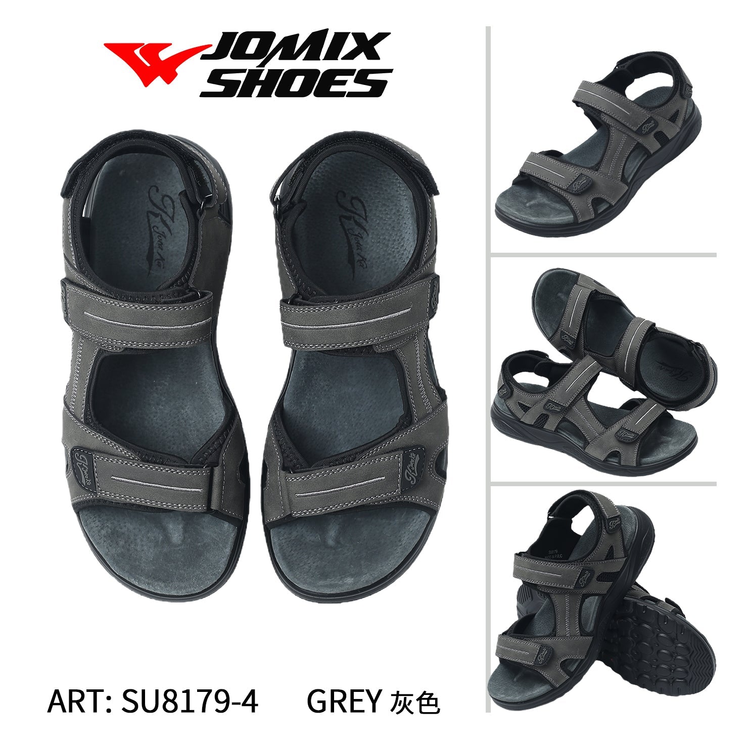 Sandali Da Uomo Su8179 - 4 - Fornitura all&#39;ingrosso di Sandali Uomo da Jomix Shoes B2B