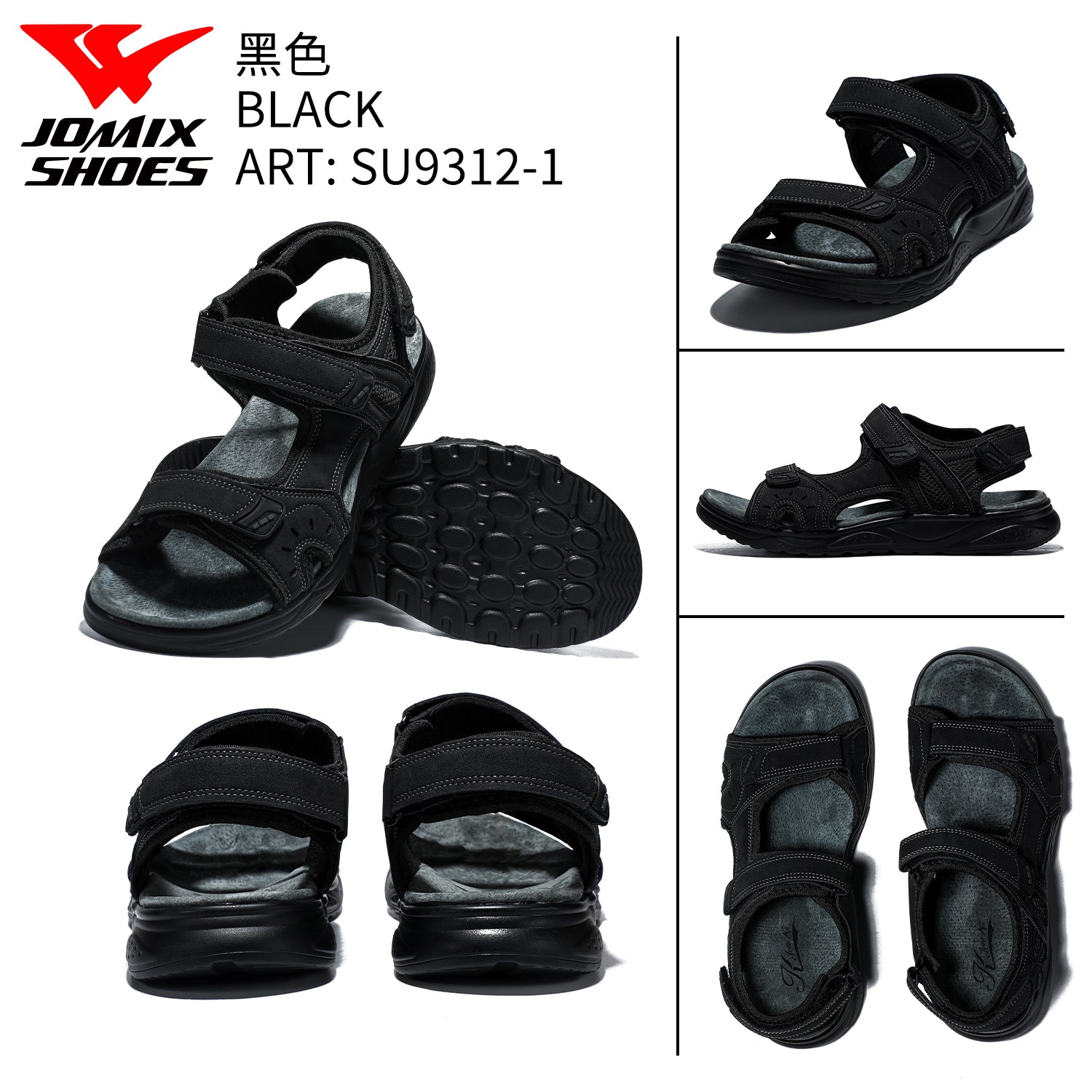 Sandali Da Uomo Su9312 - 1 - Fornitura all'ingrosso di Sandali Uomo da Jomix Shoes B2B