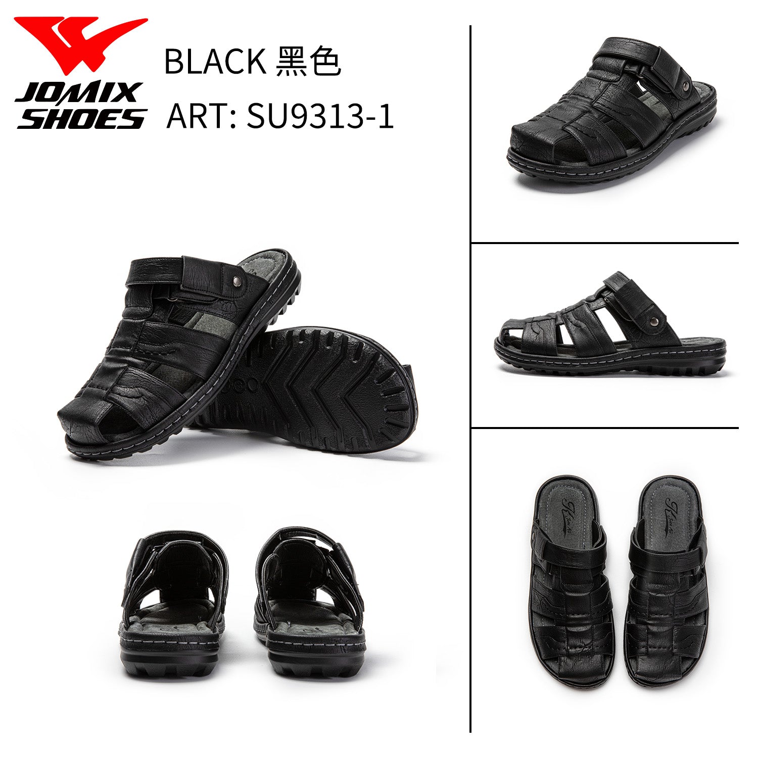 Sandali Da Uomo Su9313 - 1 - Fornitura all'ingrosso di Sandali Uomo da Jomix Shoes B2B