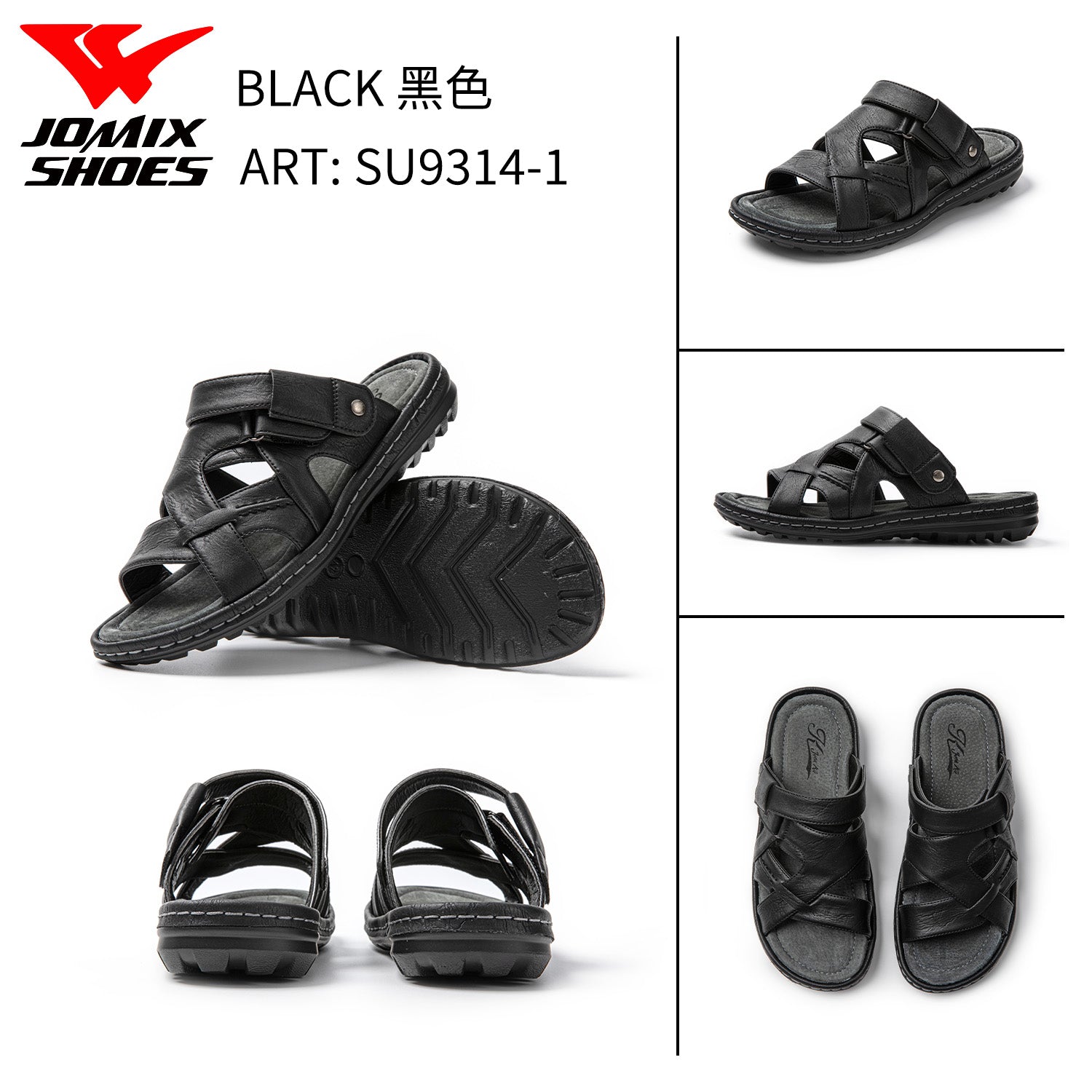 Sandali Da Uomo Su9314 - 1 - Fornitura all&#39;ingrosso di Sandali Uomo da Jomix Shoes B2B