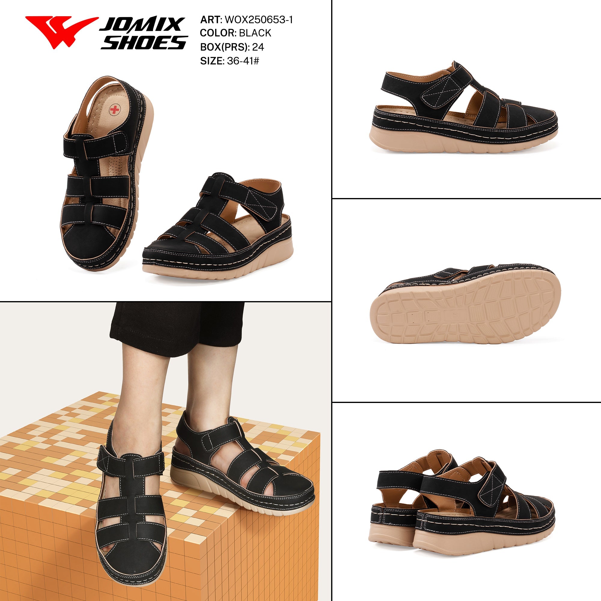 Sandali Donna Aperti Wox250653 - 1 - Fornitura all'ingrosso di Sandali Donna da Jomix Shoes B2B