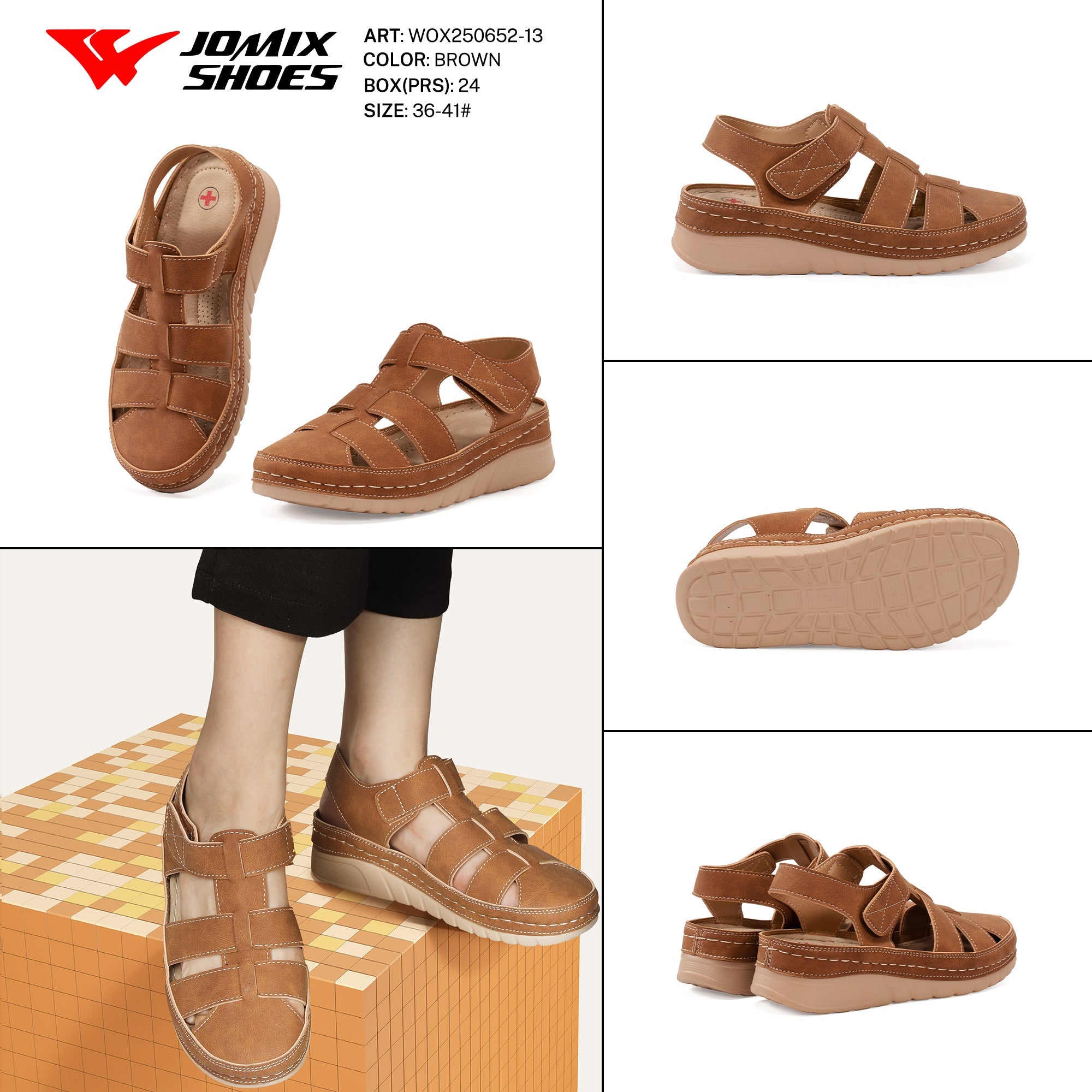 Sandali Donna Aperti Wox250653 - 13 - Fornitura all'ingrosso di Sandali Donna da Jomix Shoes B2B
