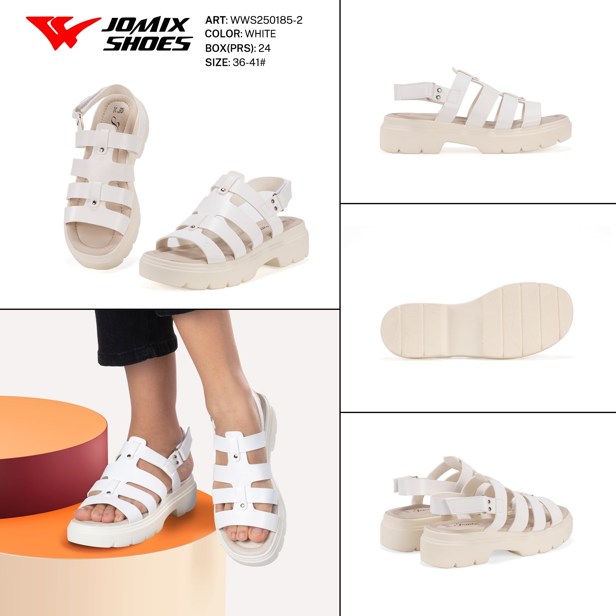 Sandali Donna Aperti Wws250185 - 2 - Fornitura all'ingrosso di Sandali Donna da Jomix Shoes B2B
