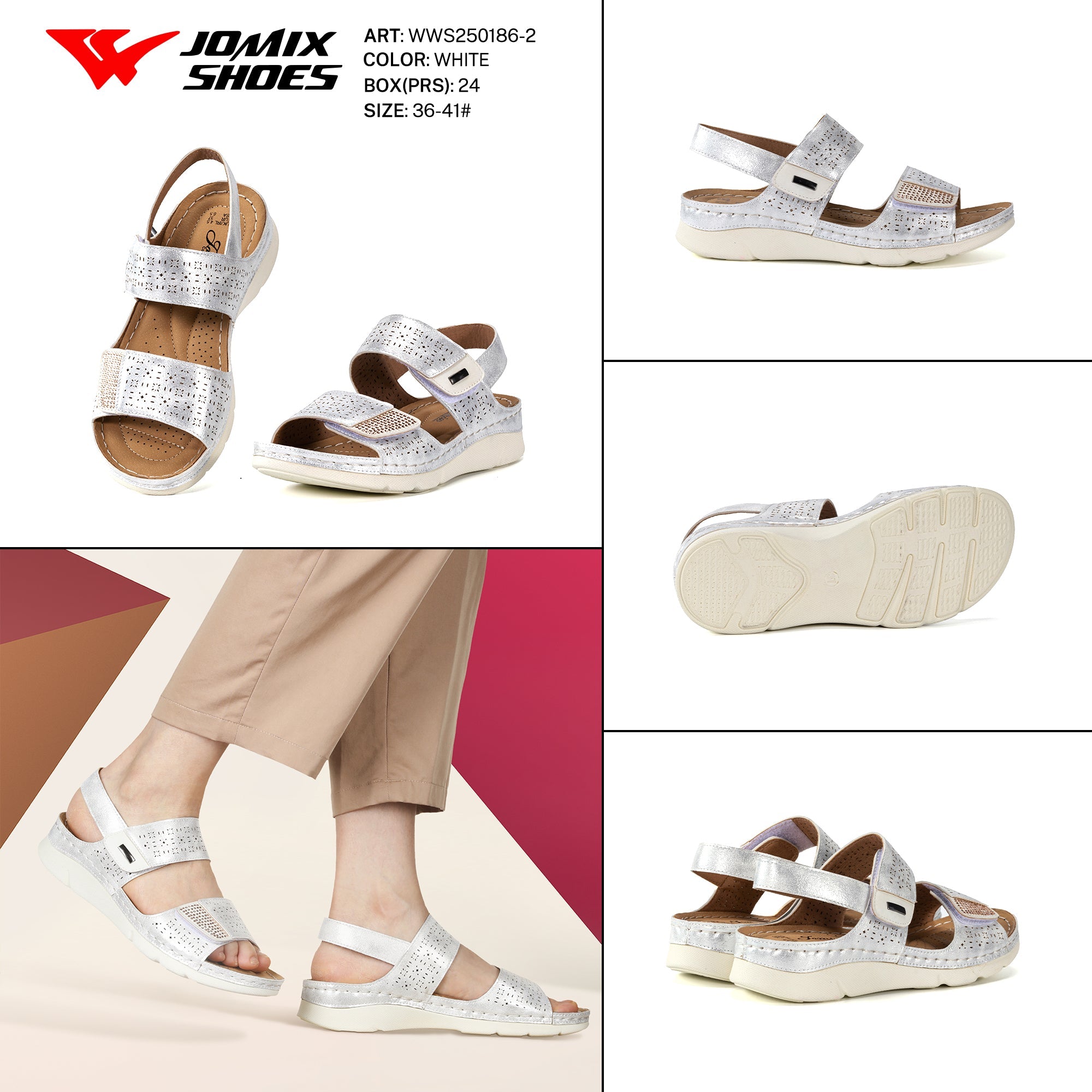 Sandali Donna Aperti Wws250186 - 2 - Fornitura all'ingrosso di Sandali Donna da Jomix Shoes B2B